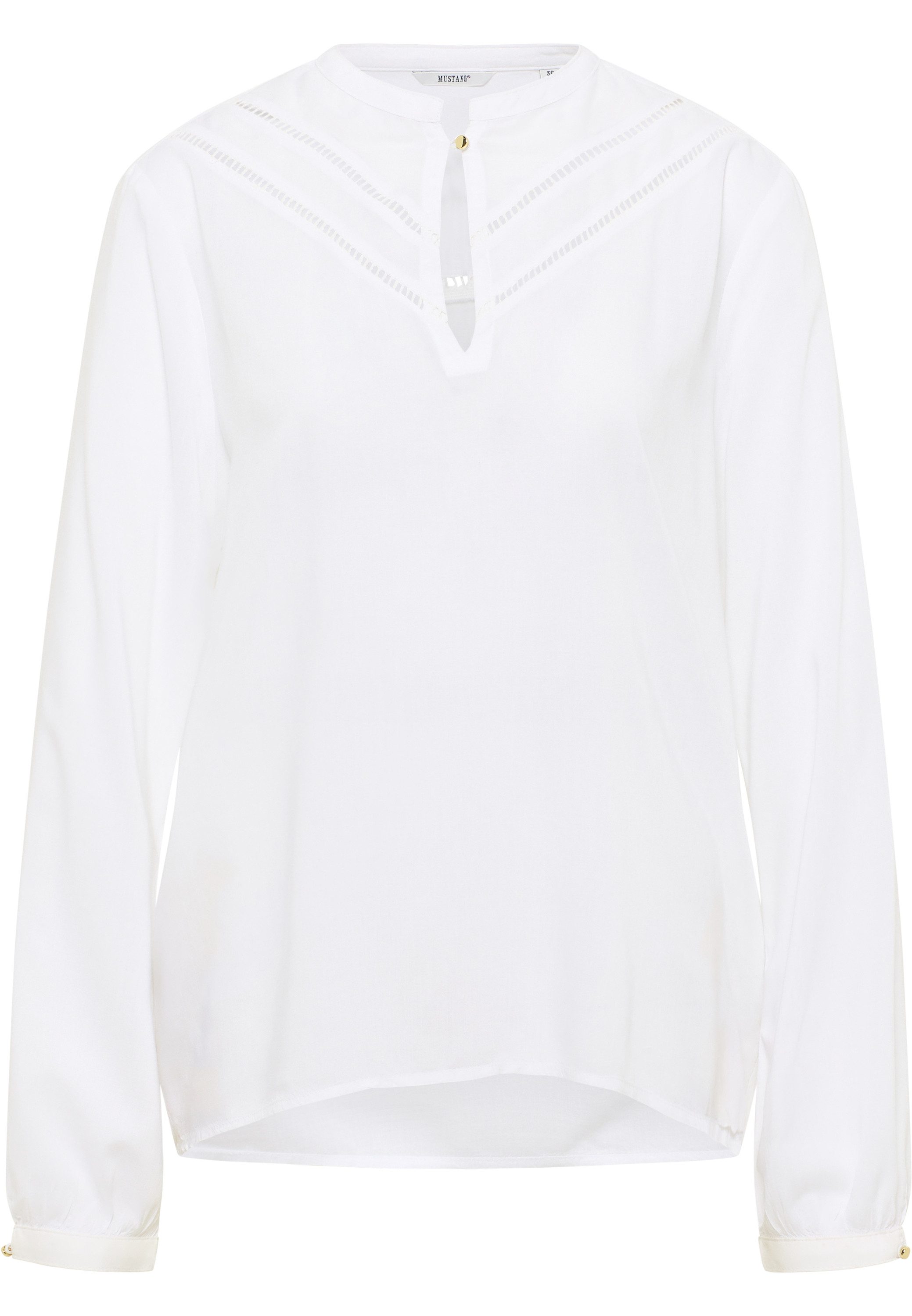 MUSTANG Blouse met lange mouwen Dames Stijl Elsberry