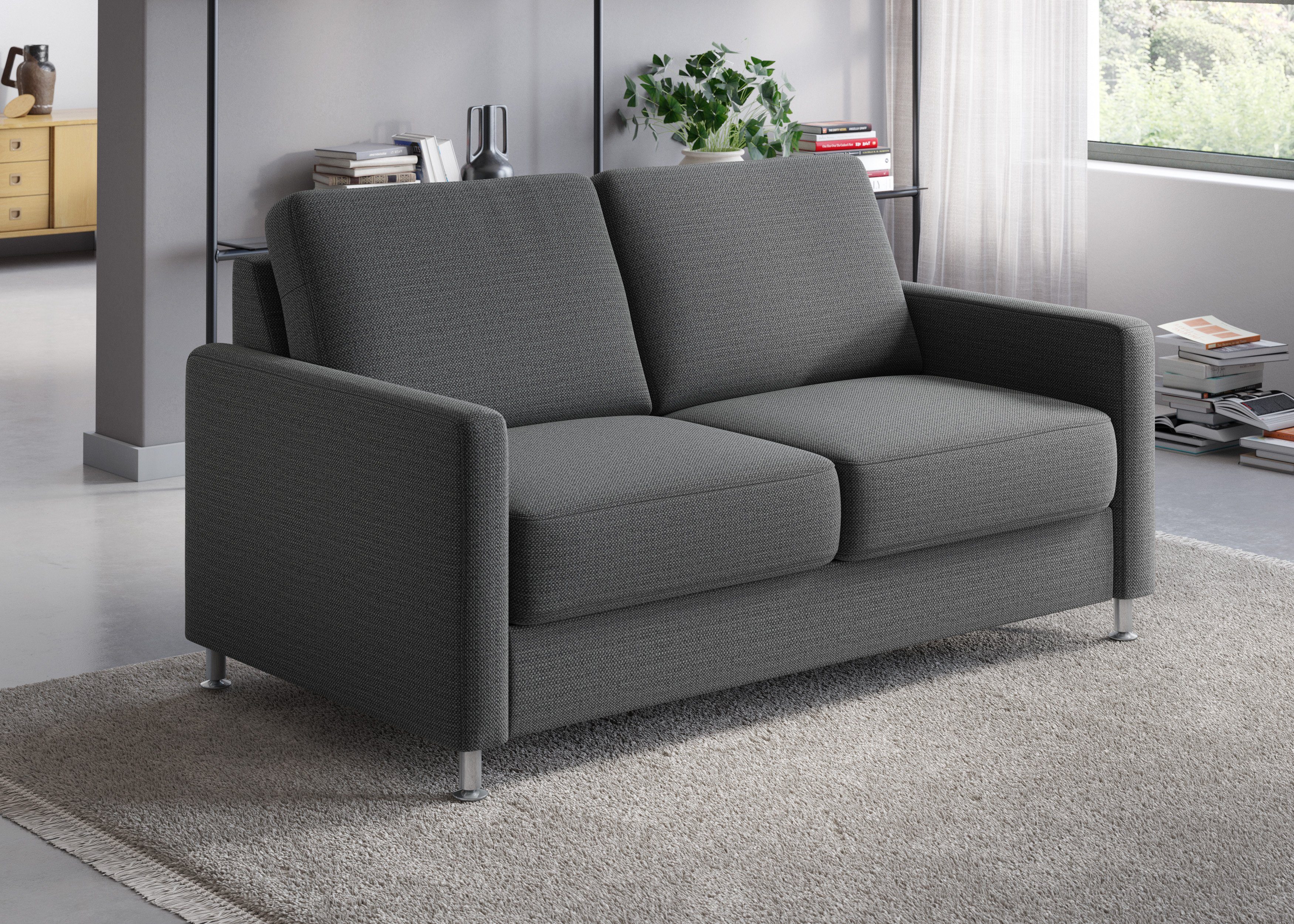 sit&more 2-zitsbank met comfortabel binnenveringsinterieur