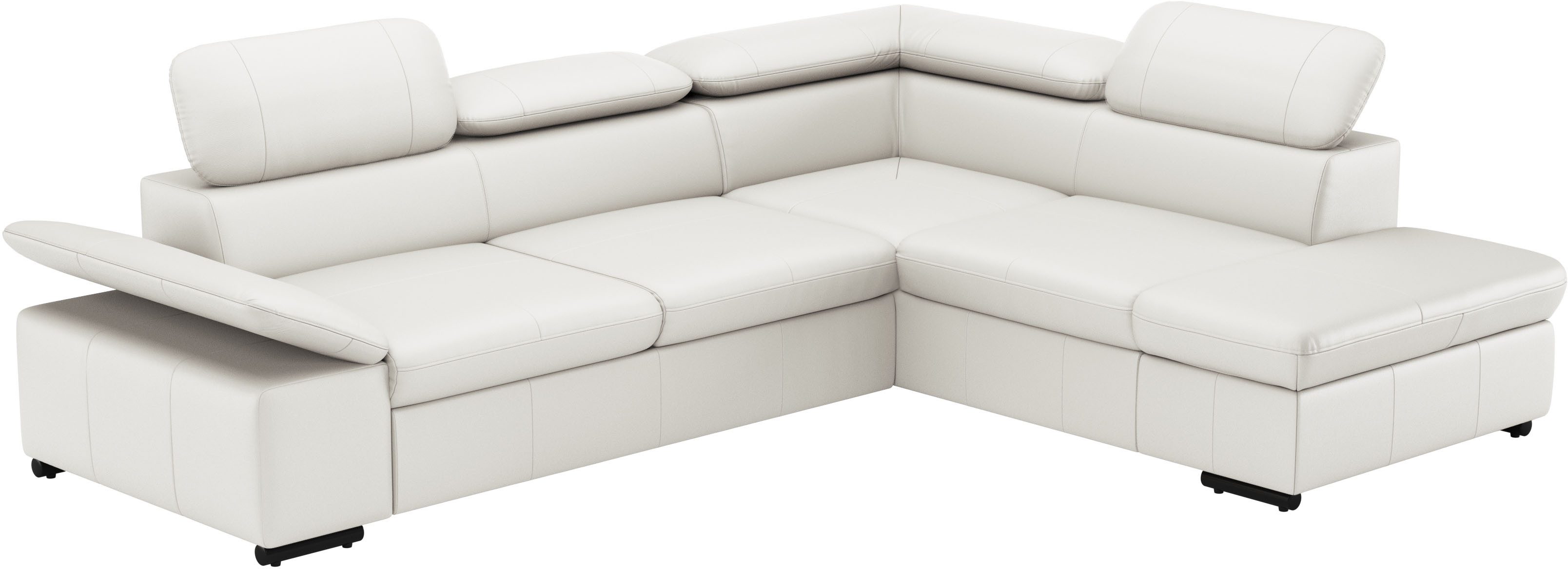 sit&more Hoekbank Alcudia L-vorm met armverstelling, optionele hoofdeindverstelling en bedfunctie