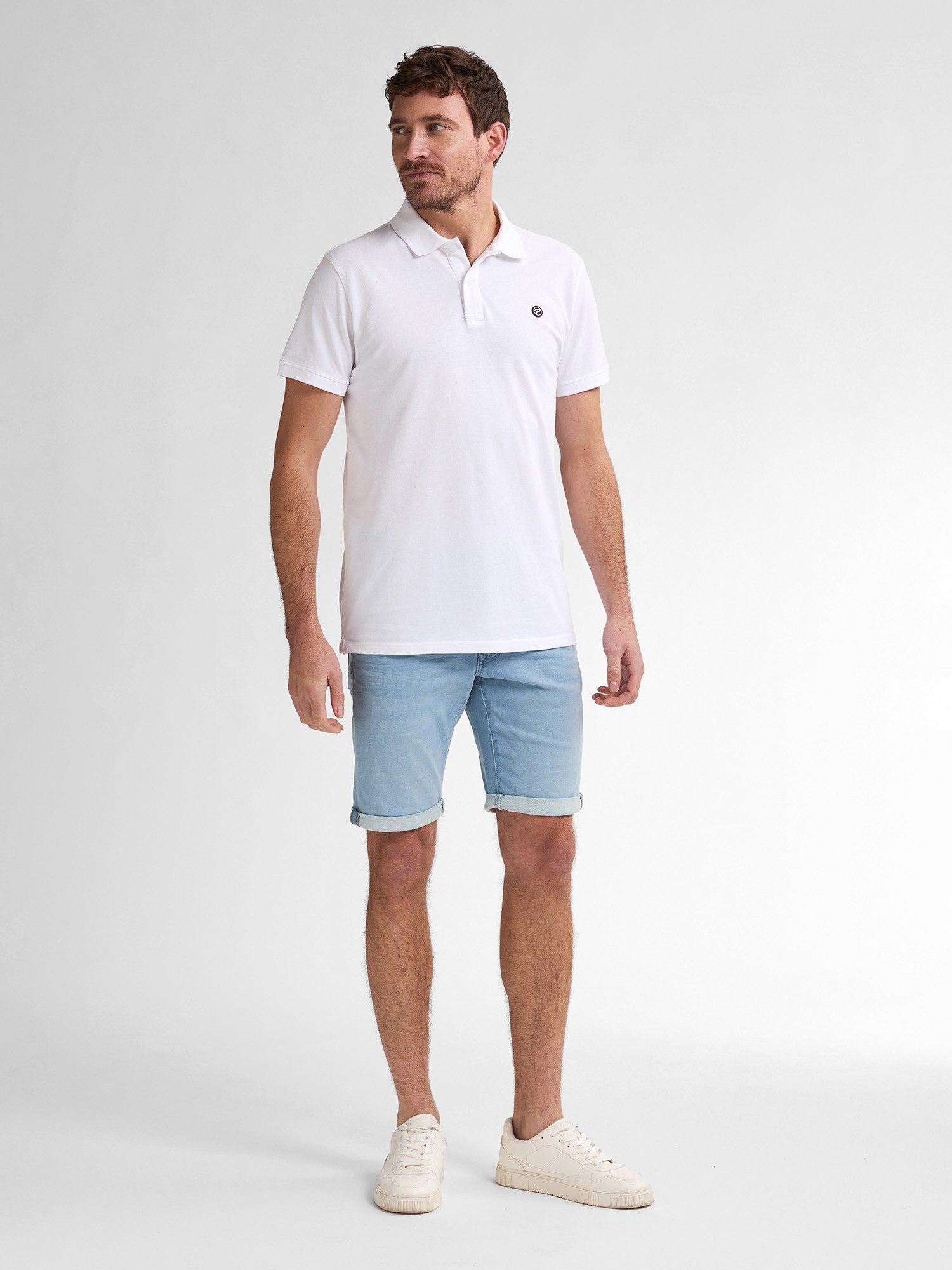 Petrol Industries Poloshirt met geborduurd logo