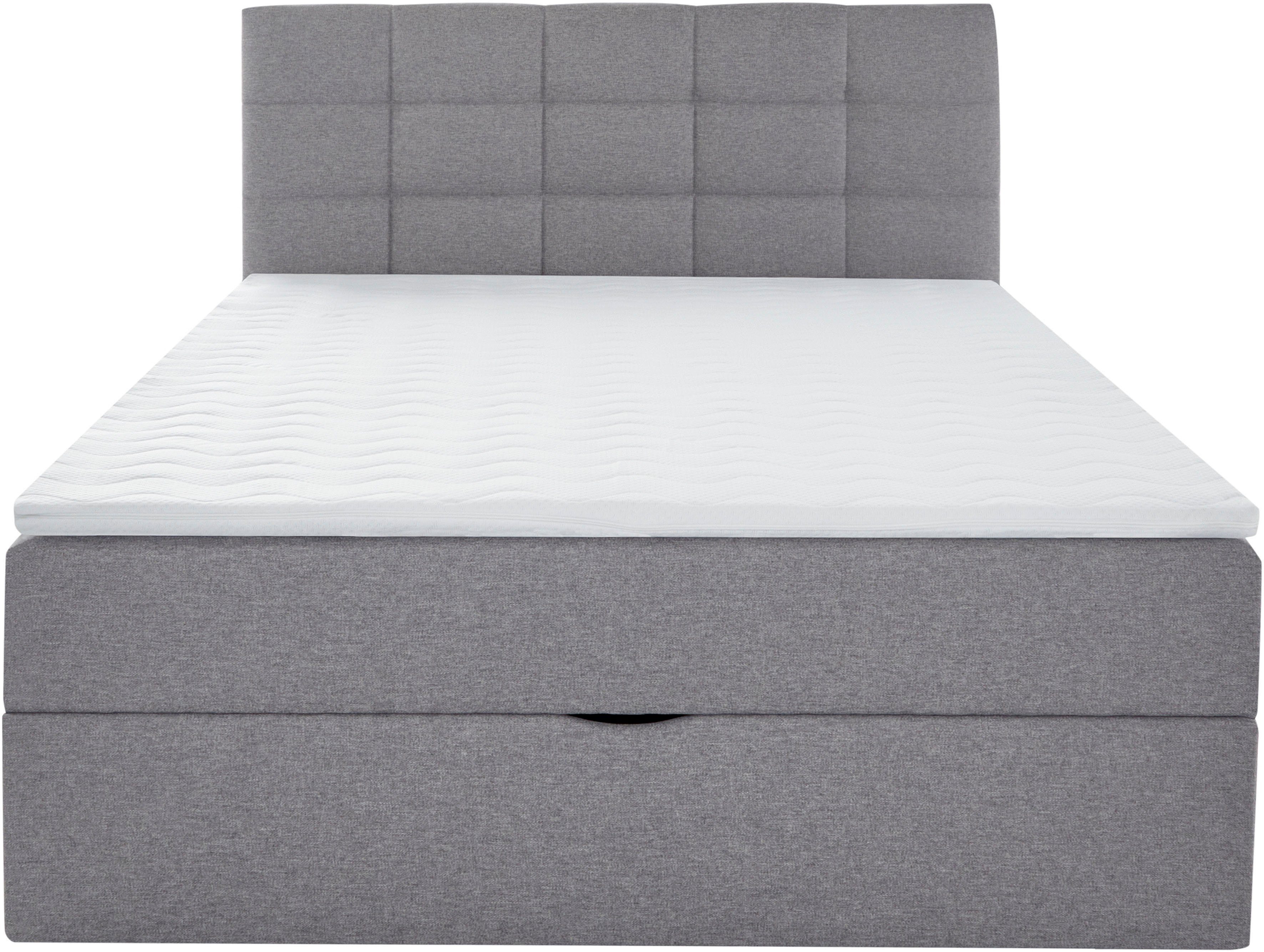 INOSIGN Boxspring OVALO optioneel met bedbox, verkrijgbaar in h2, h3 & h4