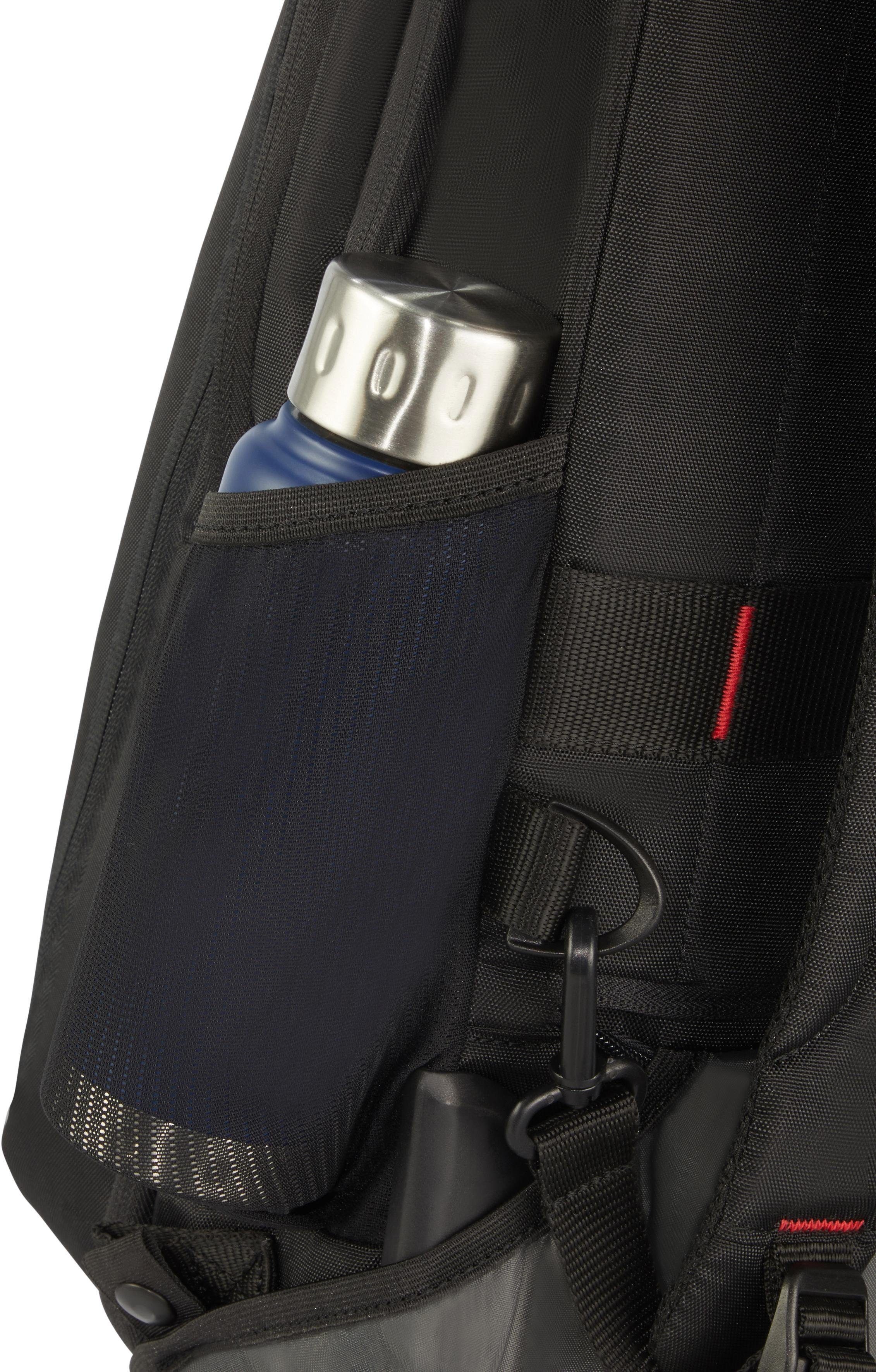 Samsonite Laptoprugzak Guardit 2.0, zwart, met 2 wielen en trolleyfunctie