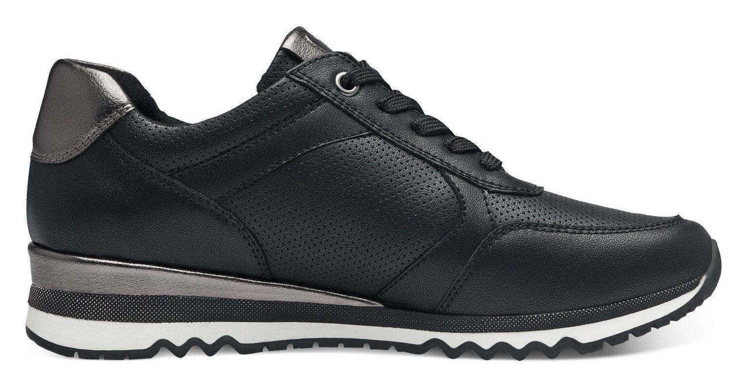Marco Tozzi Sneakers met feel me-uitrusting, vrijetijdsschoen, lage schoen, veterschoen