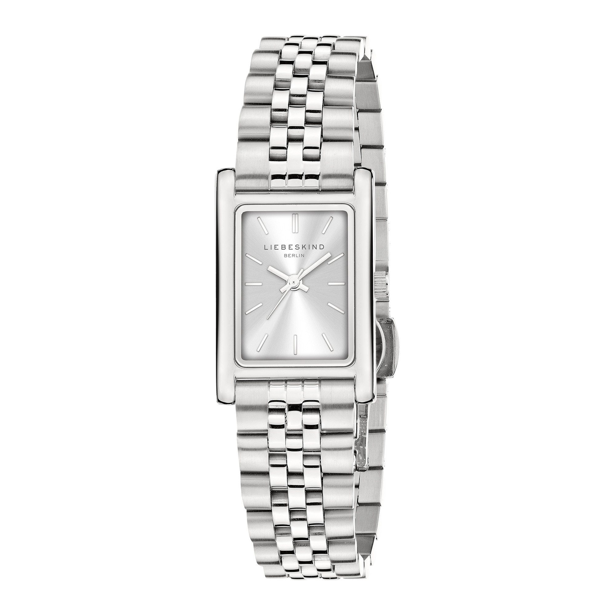 Liebeskind Berlin Kwartshorloge Classic Square Horloge, dameshorloge, stalen band, analoog