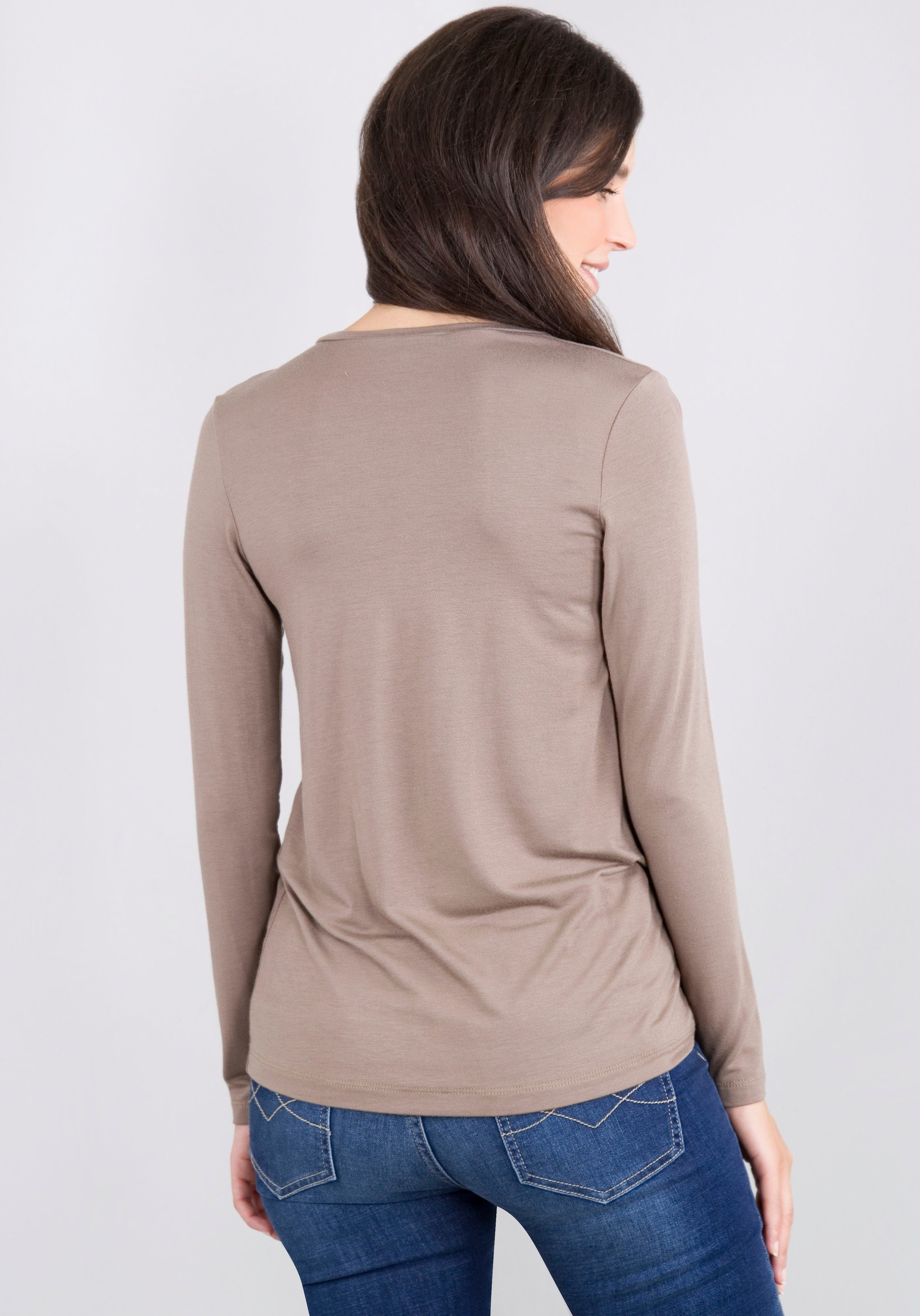 Please Jeans Shirt met lange mouwen
