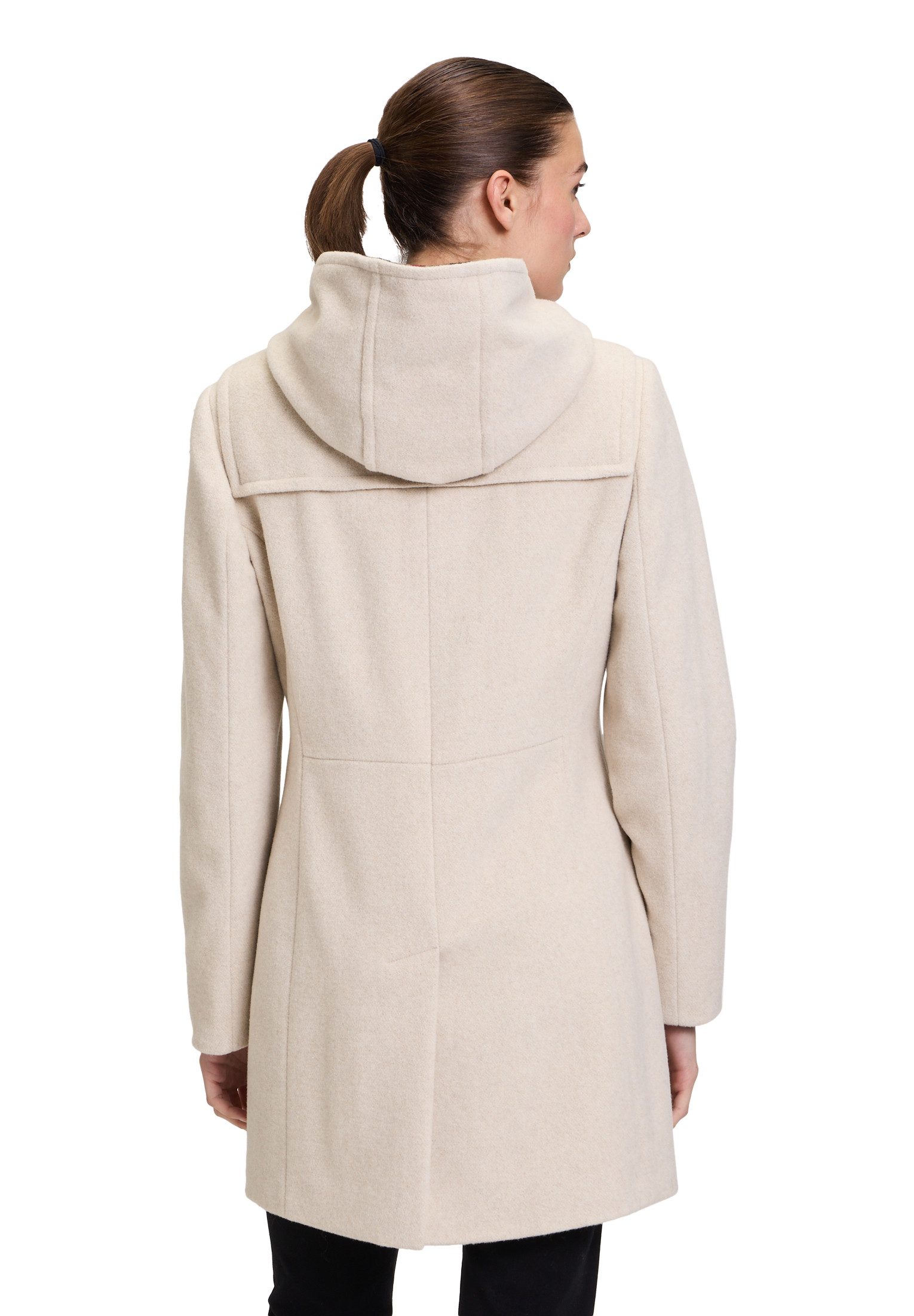 Gil Bret Duffelcoat met wol en capuchon