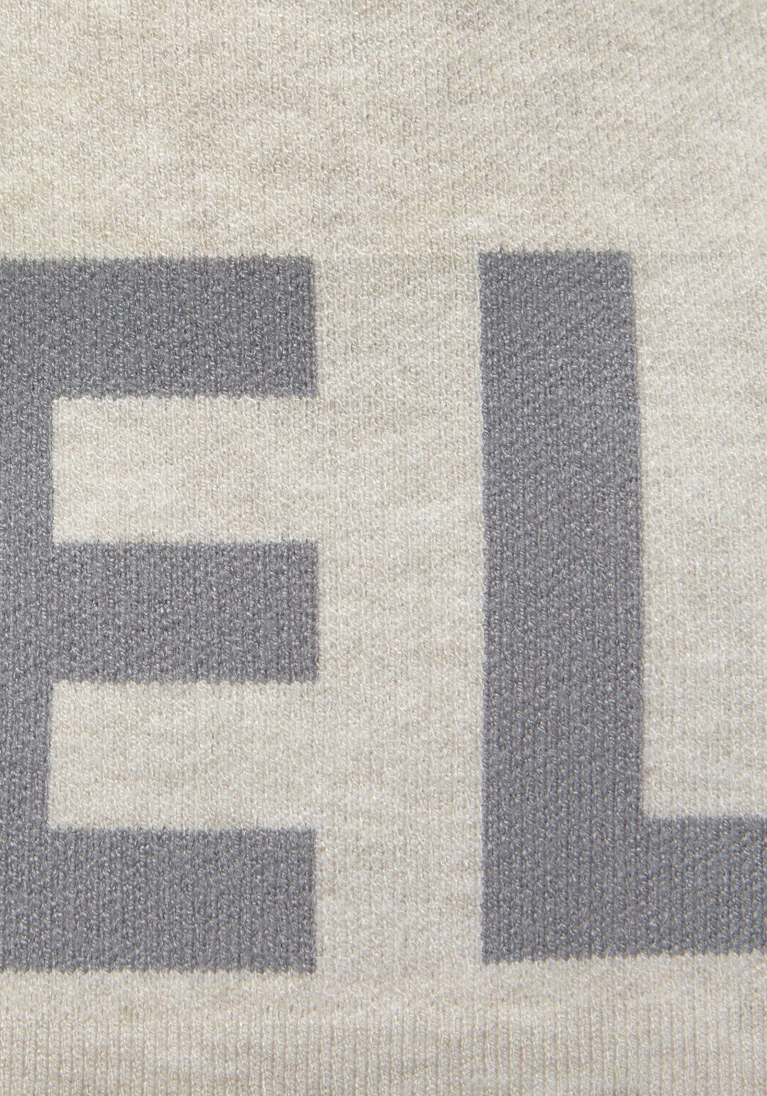 Elbsand Gebreide trui -Loungesweatshirt van hoogwaardig breiwerk met gebreid logo, loungewear