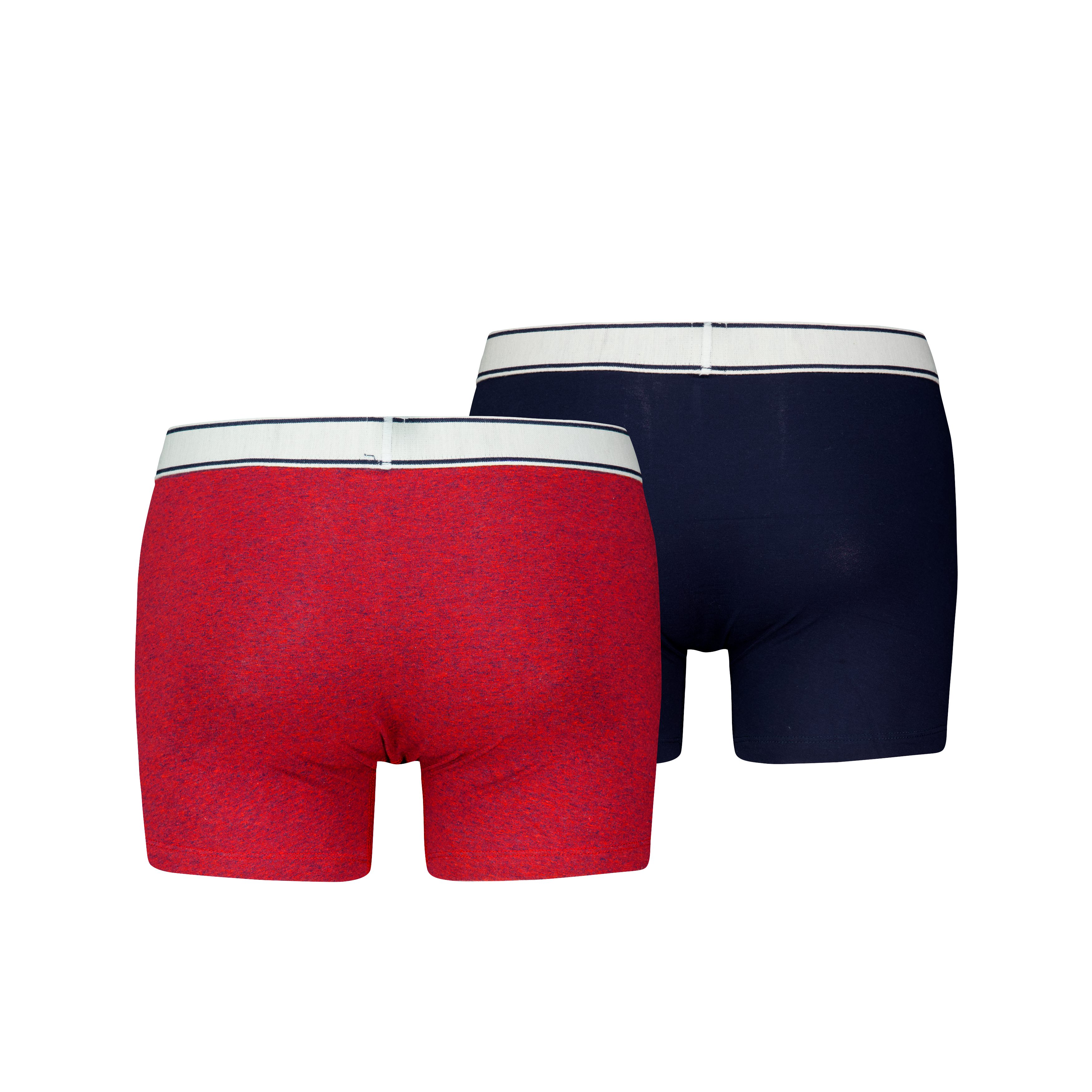 Levi's® Boxershort LEVIS MEN VNTG HTR BOXER BRIEF ORG CO 2P (2 stuks, Set van 2)