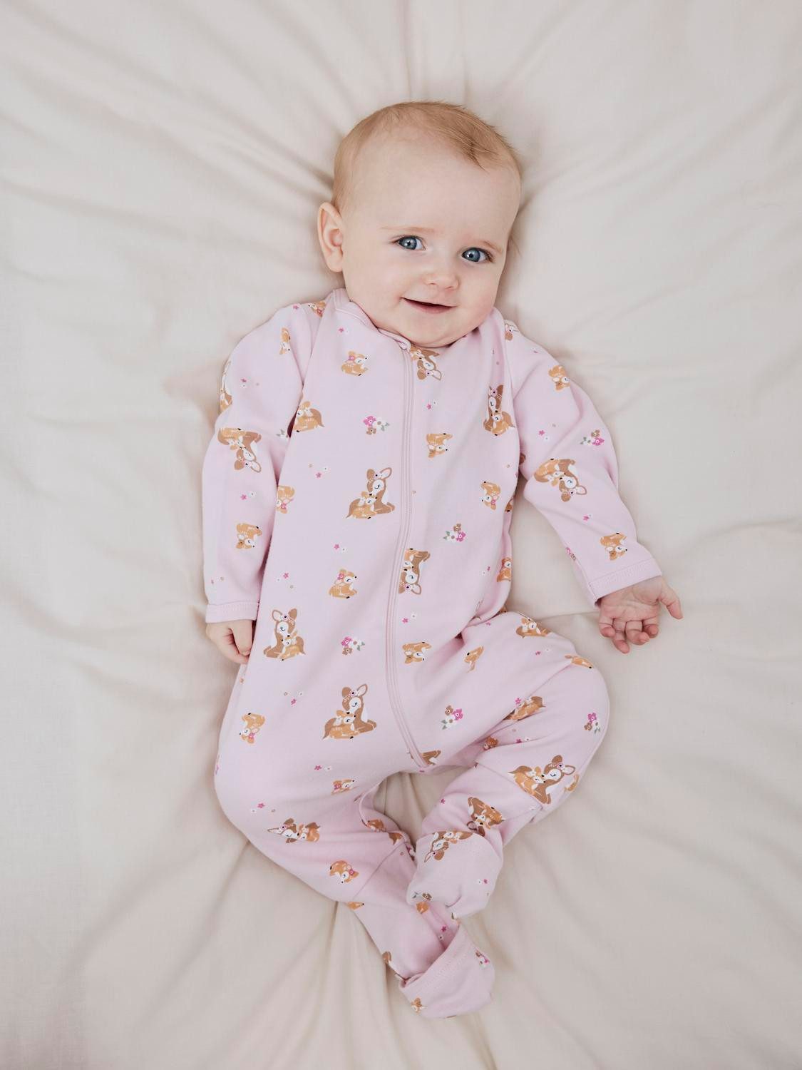 Name It Pyjama NBFNIGHTSUIT 2P ZIP FF ROSE DEER NOOS (set, 2-delig)