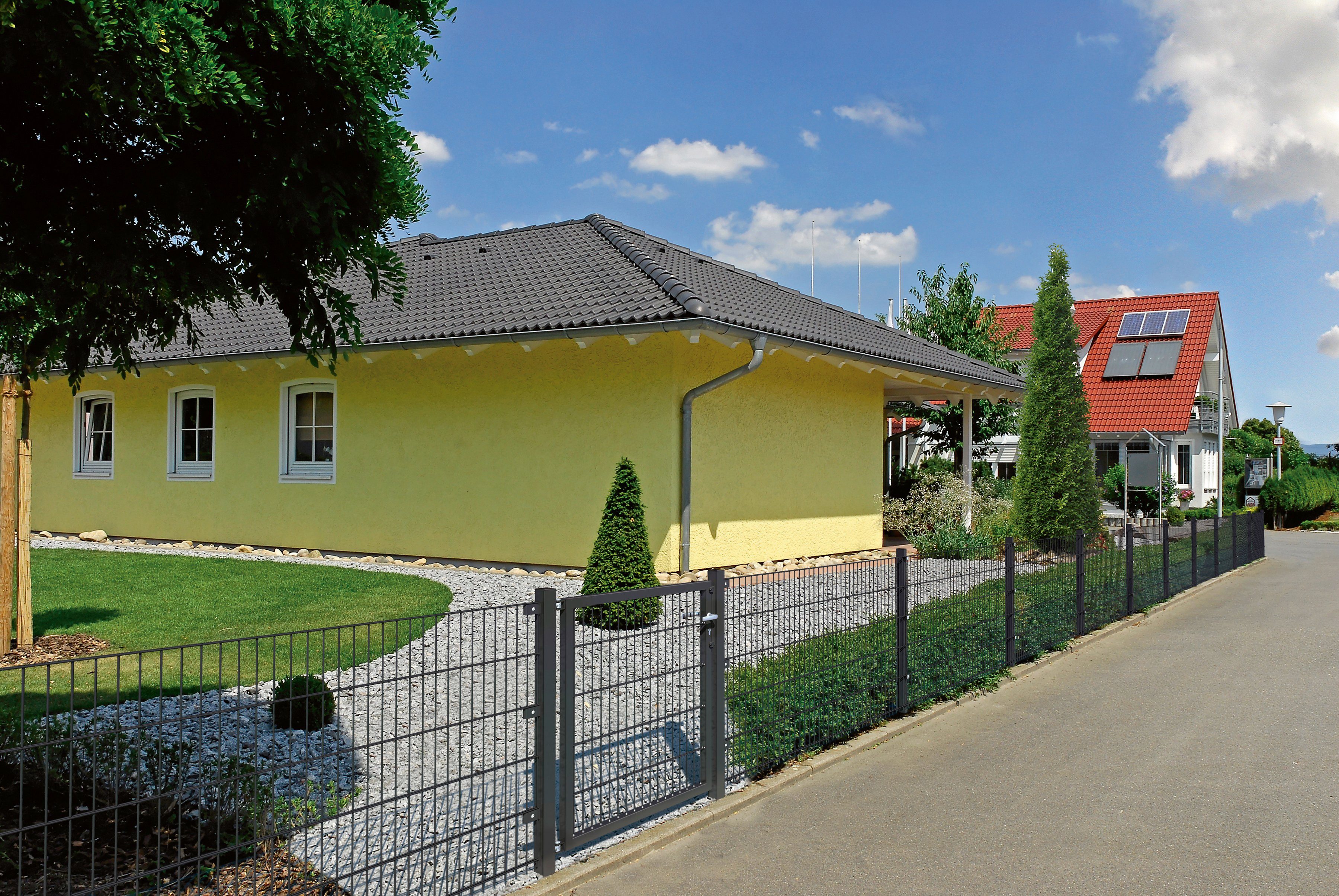 GAH Alberts Dubbelstaafmat hekwerk Basisset Hoogte: 80 - 160 cm, totale lengte: 4 - 30 m, voor plaatsing in beton (set)