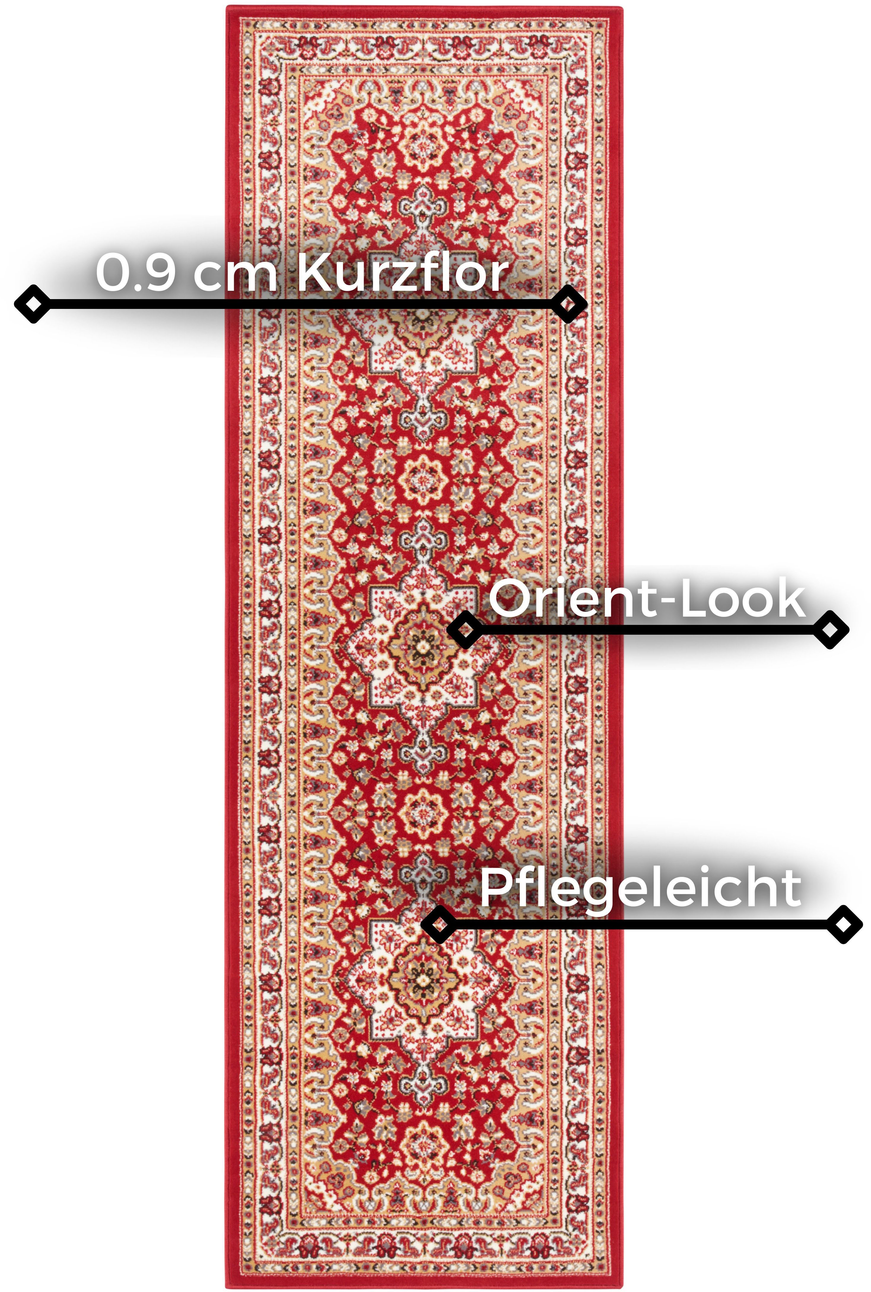 HANSE Home Vloerkleed Parun Täbriz Kortpolig, orient, loper, vintage, eetkamer, woonkamer, gang