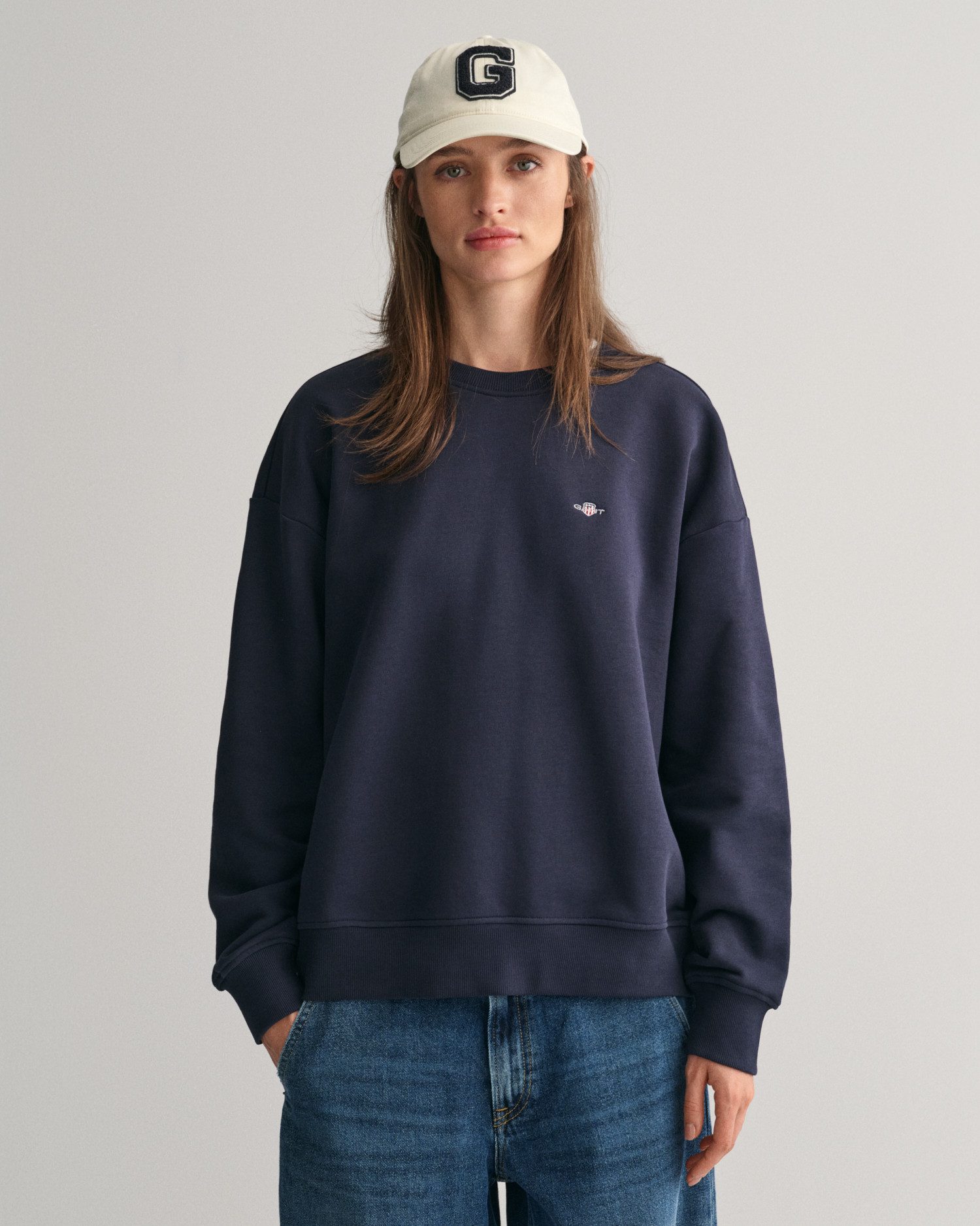 Gant Sweatshirt SHIELD C-NECK SWEAT