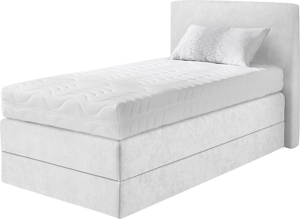 Westfalia Polsterbetten Boxspring naar keuze met topmatras van koudschuim boxsprings wit