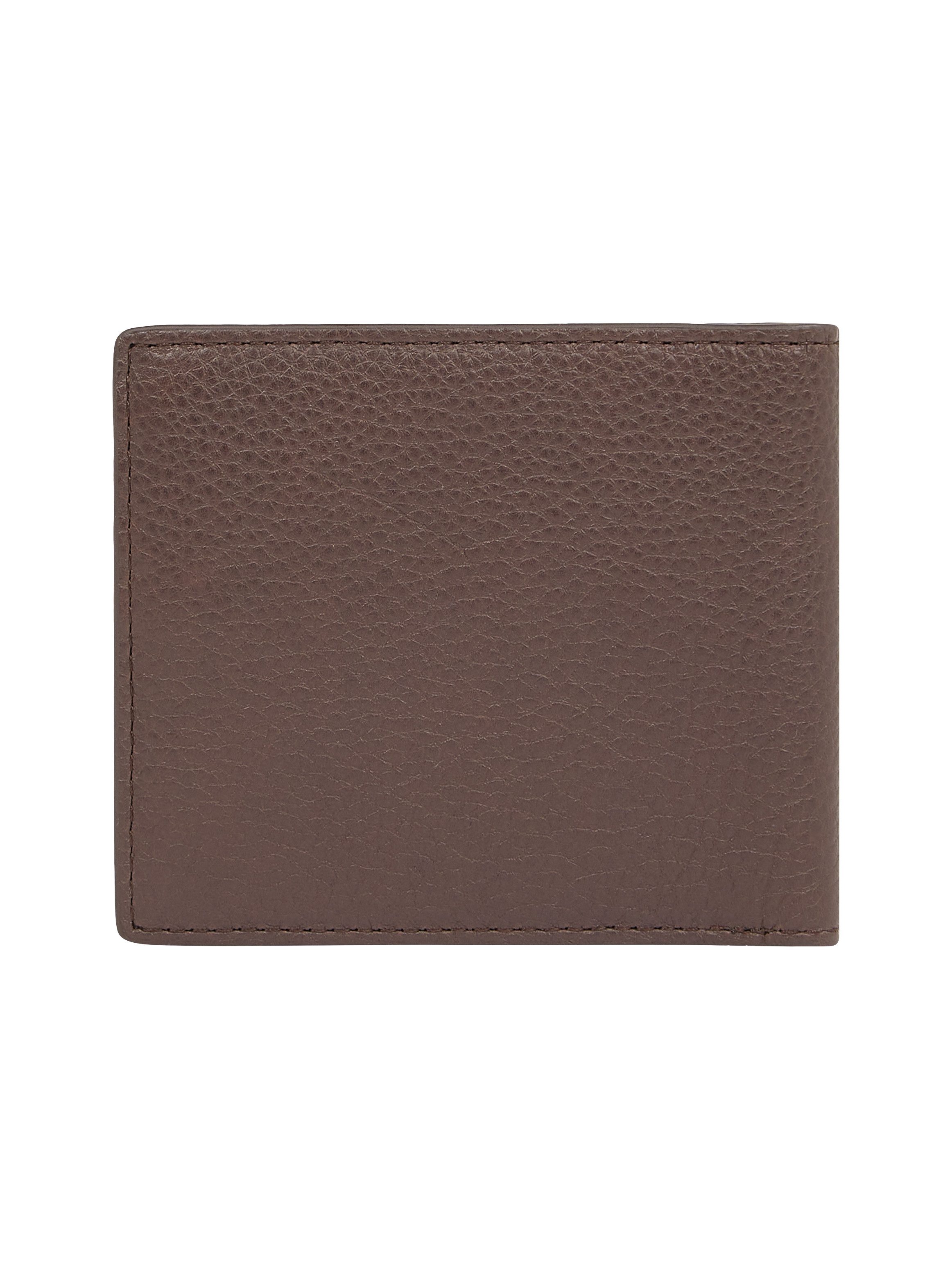 Tommy Hilfiger Portemonnee TH MONOGRAM MINI CC WALLET , heren portemonnee, kaartenhouder, portemonnee met logo-opdruk