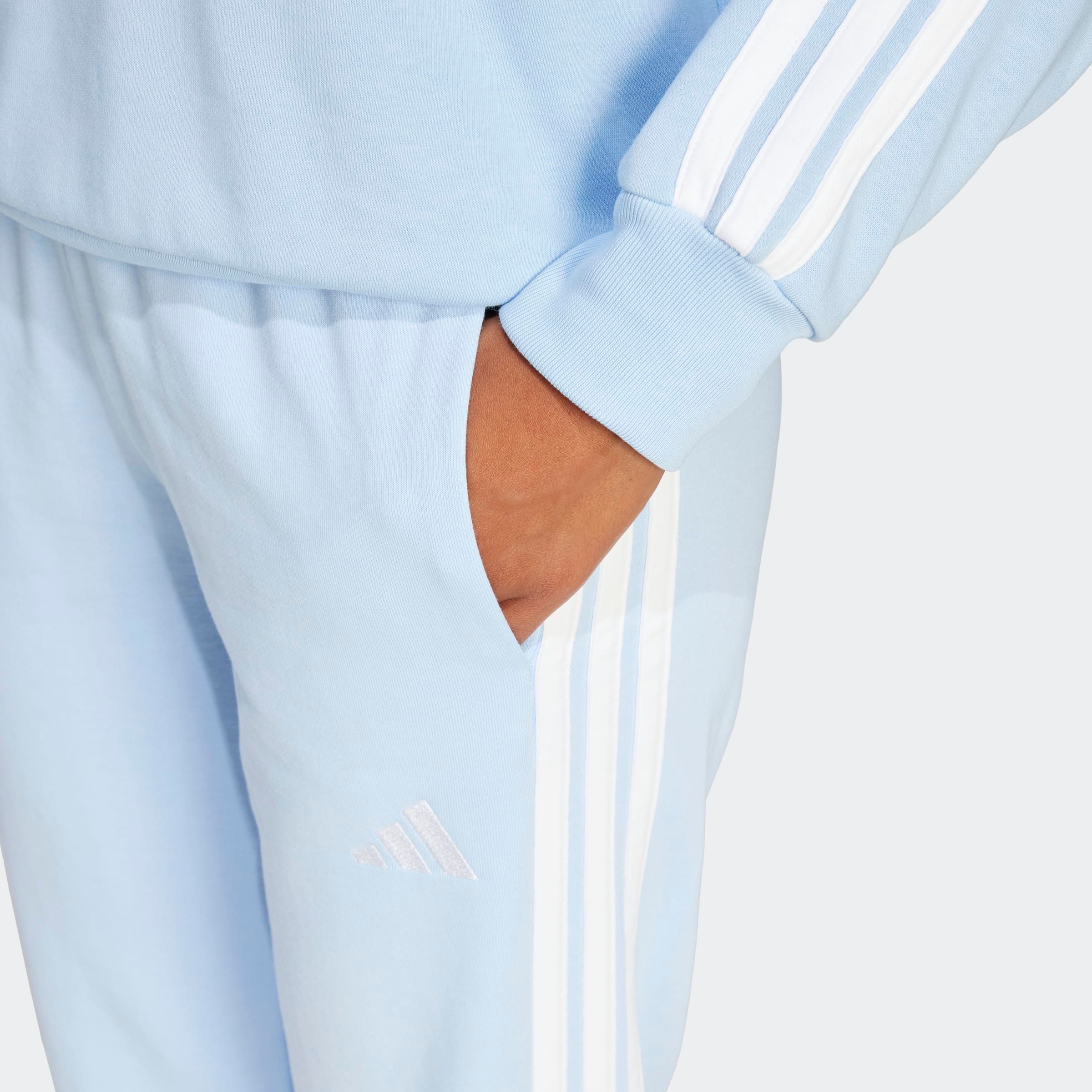 adidas Sportswear Sportbroek W 3S FT CF PT van zacht french terry materiaal (1-delig)