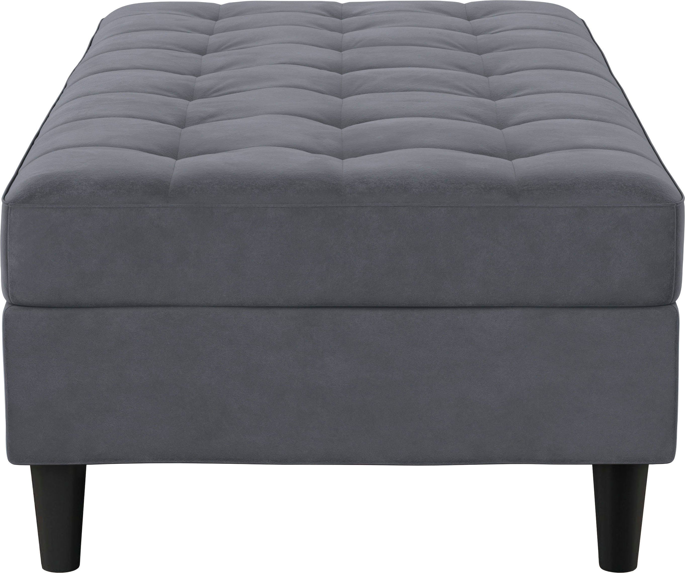 Dorel Home Hocker met bergruimte Presley Hocker met bergruimte, vrij plaatsbaar, zithoogte 43 cm