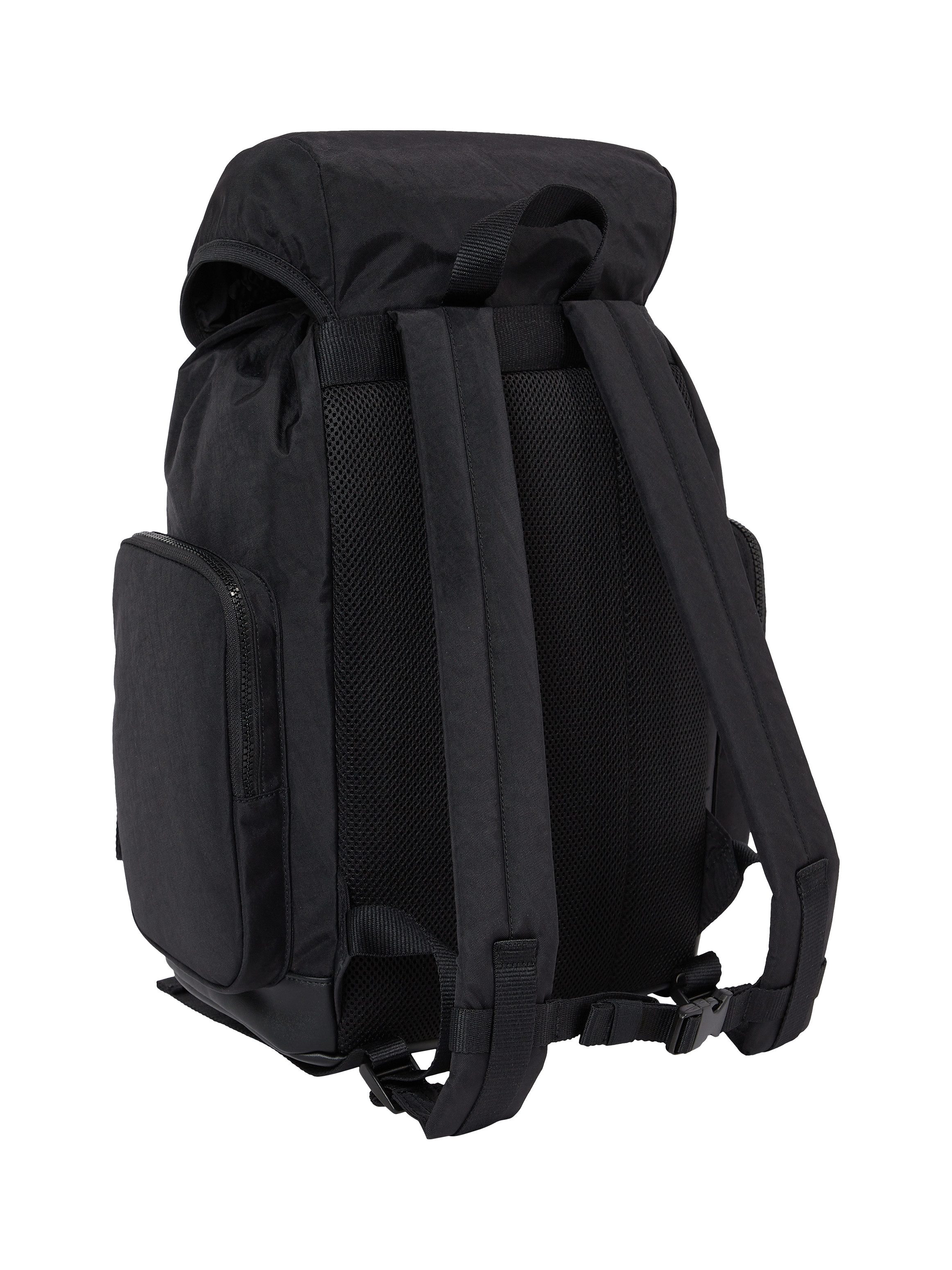TOMMY JEANS Vrijetijdsrugzak TJM DAILY ELEVATED FLAP BACKPACK , heren reistas, outdoor rugzak, reiserugzak met kliksluiting