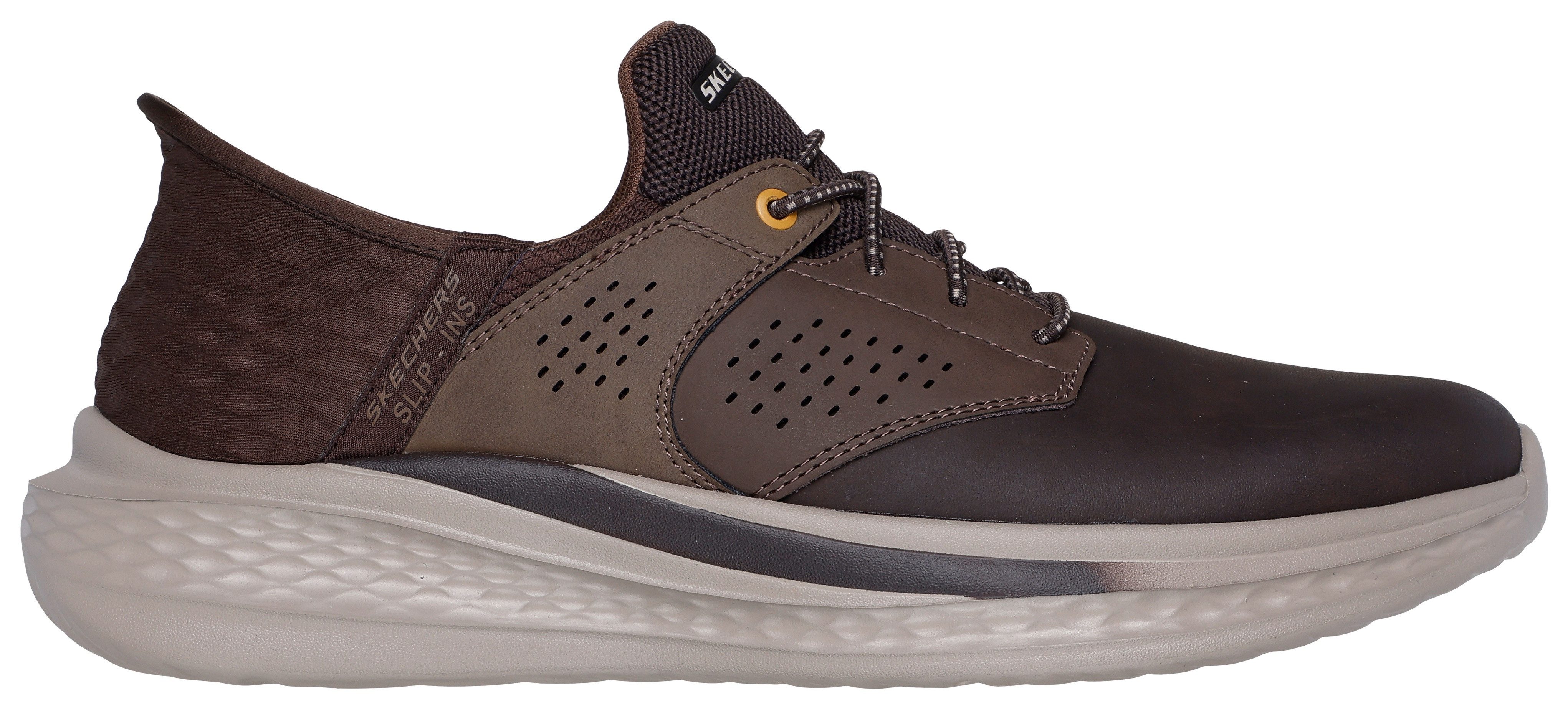 Skechers Slip-on sneakers Slade Comfort schoen met comfortabel Heel Pillow™ hielkussen