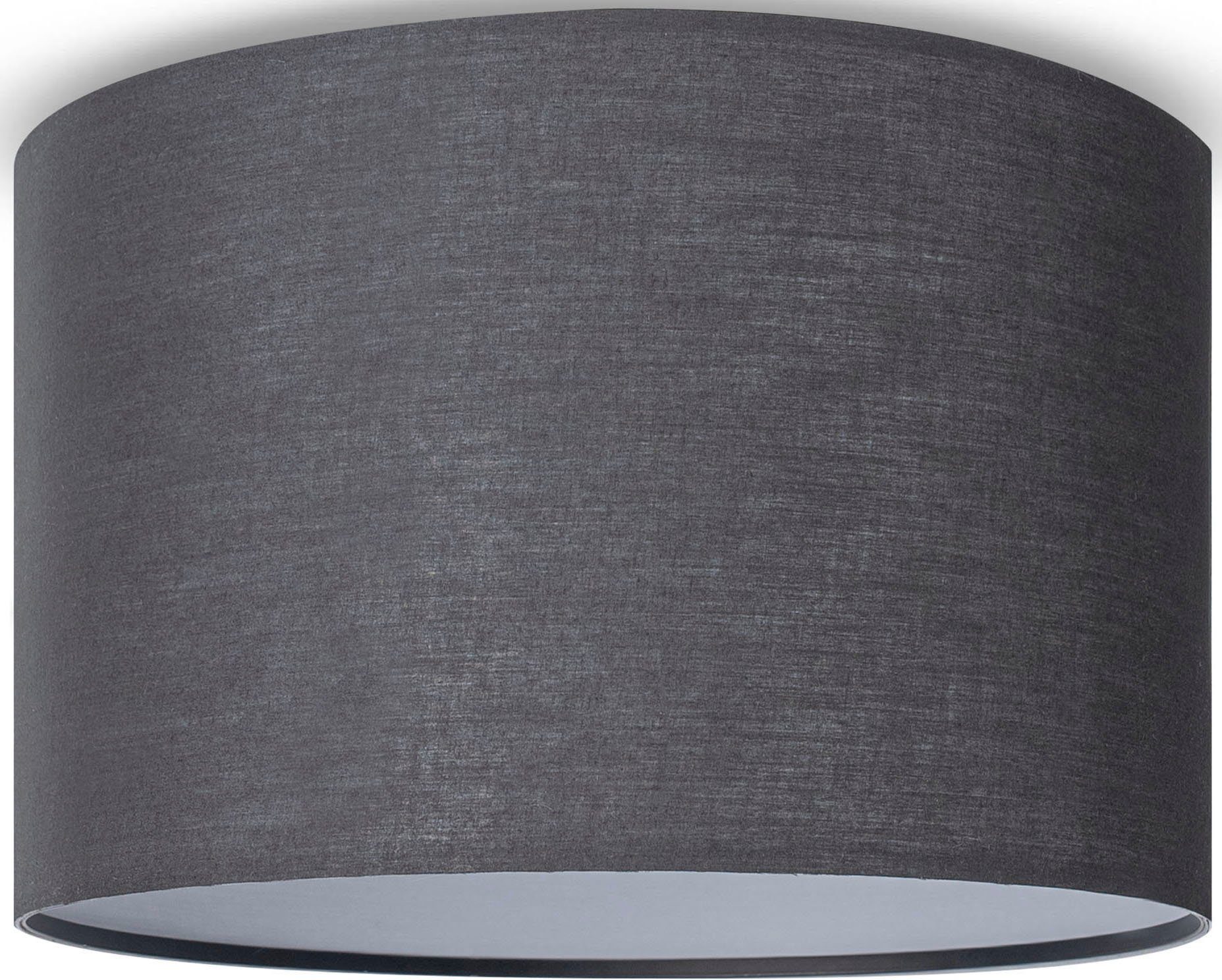Paco Home Plafondlamp Uni Color LED plafondlamp woonkamer en slaapkamer, effen kleuren, decor E27