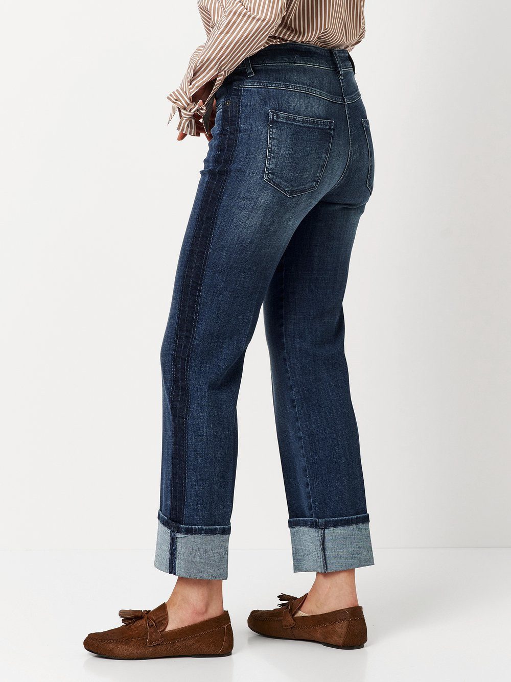 TONI 7/8 jeans Ella Turn Up in five-pocketsstijl