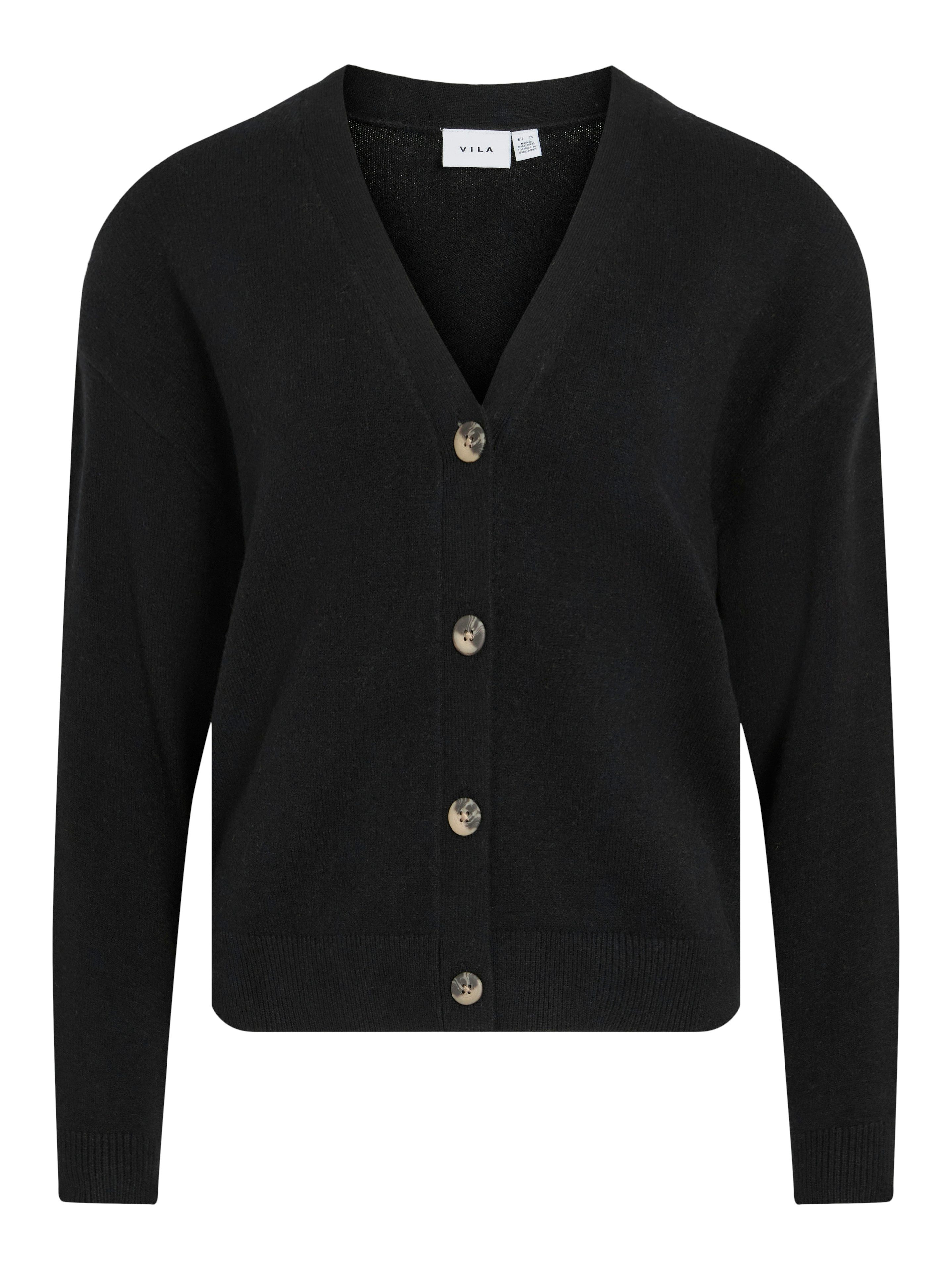 Vila Vest VIRIL V-NECK KNIT CARDIGAN - NOOS
