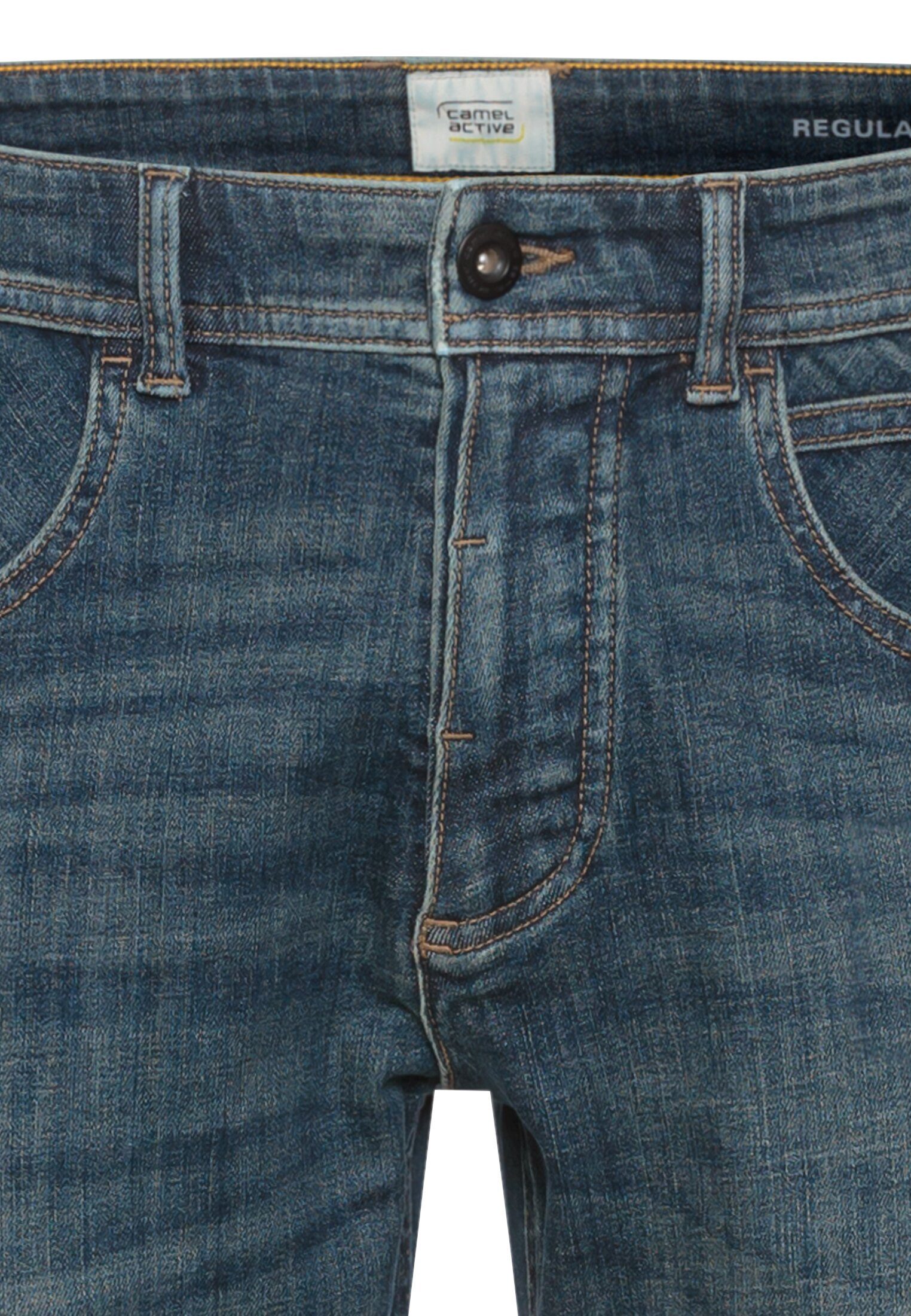 camel active Regular fit jeans FleXXXactive® in five-pocketsstijl