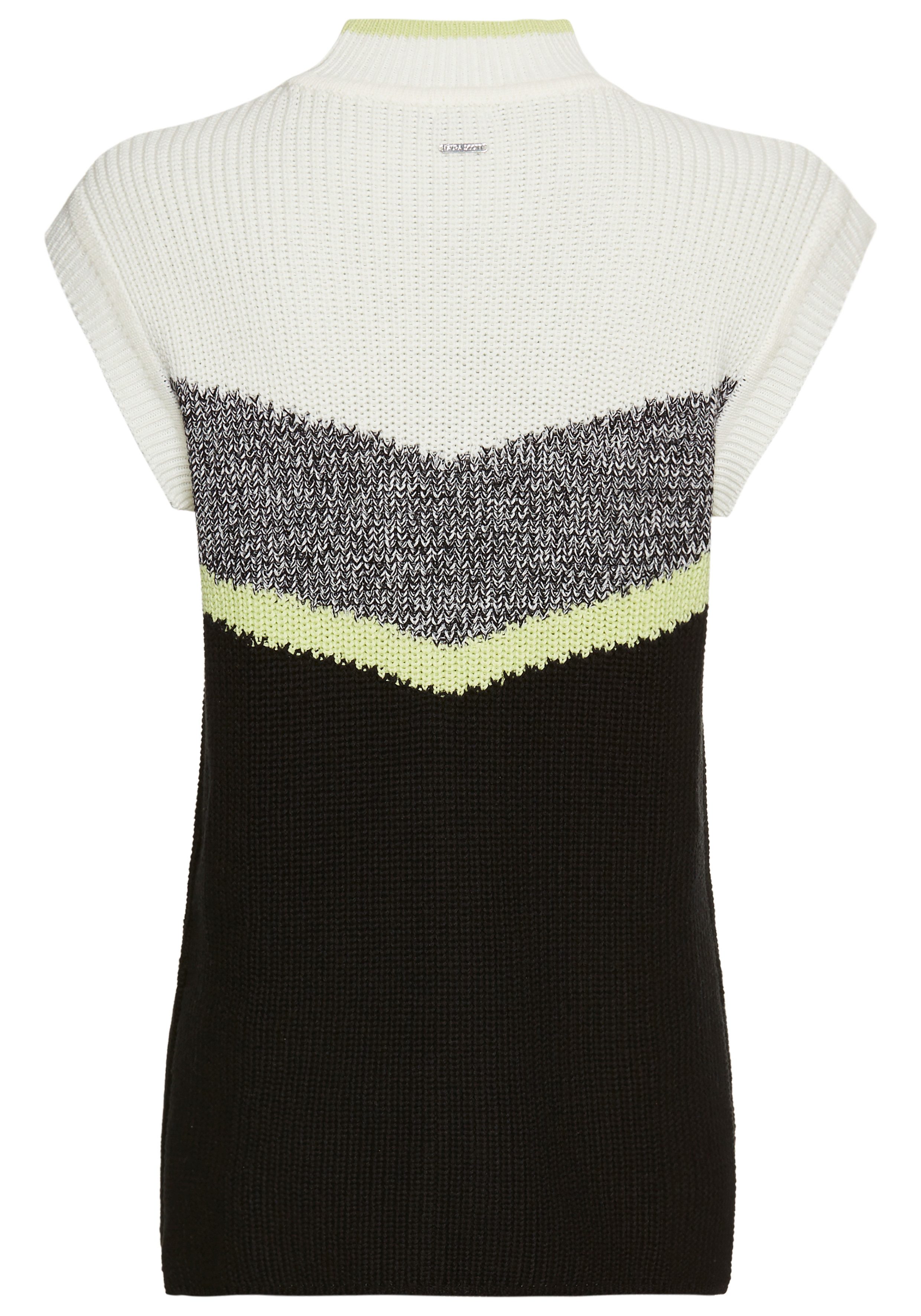 Laura Scott Slip-over met meerkleurig streepdessin