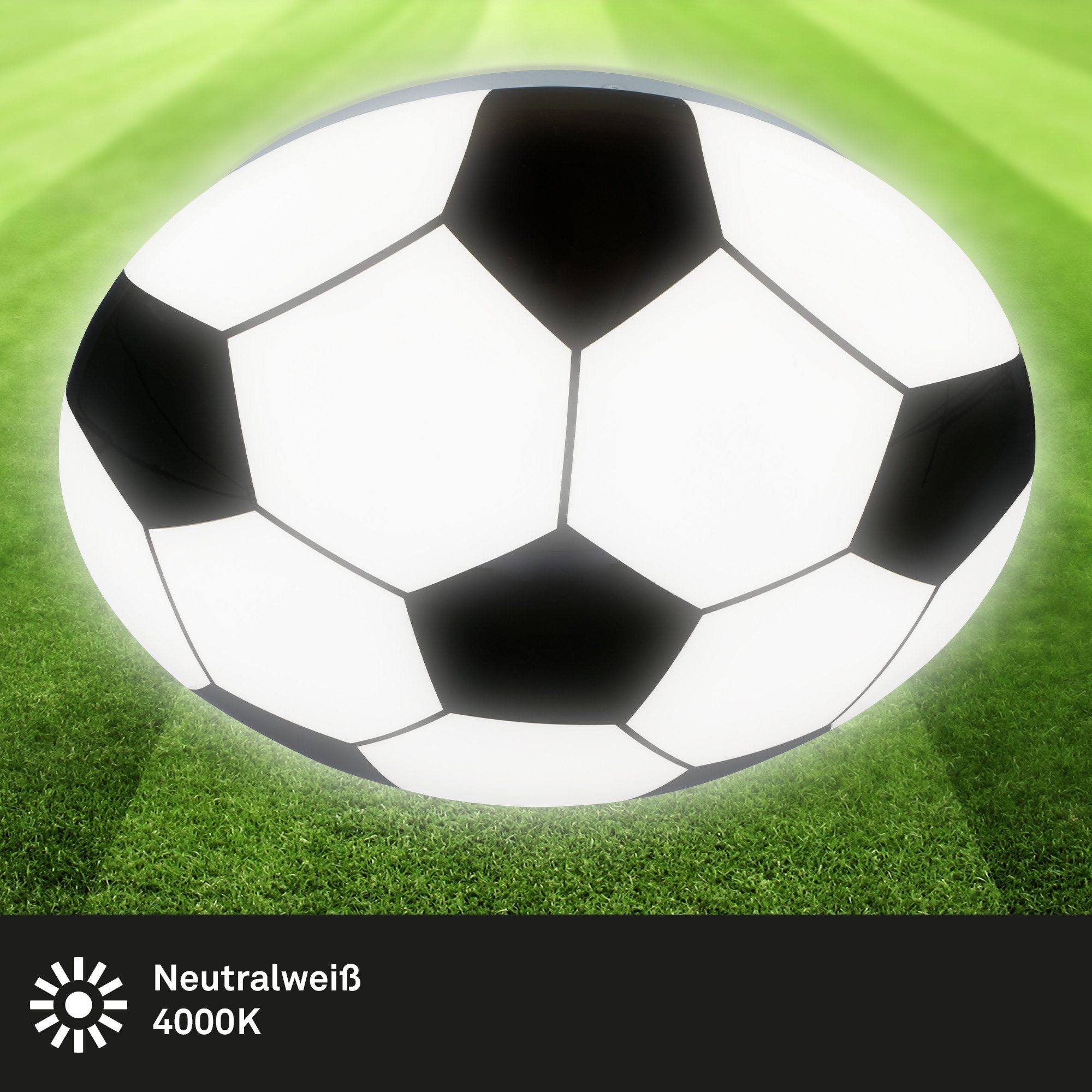Briloner Leuchten Plafondlamp SOCCER