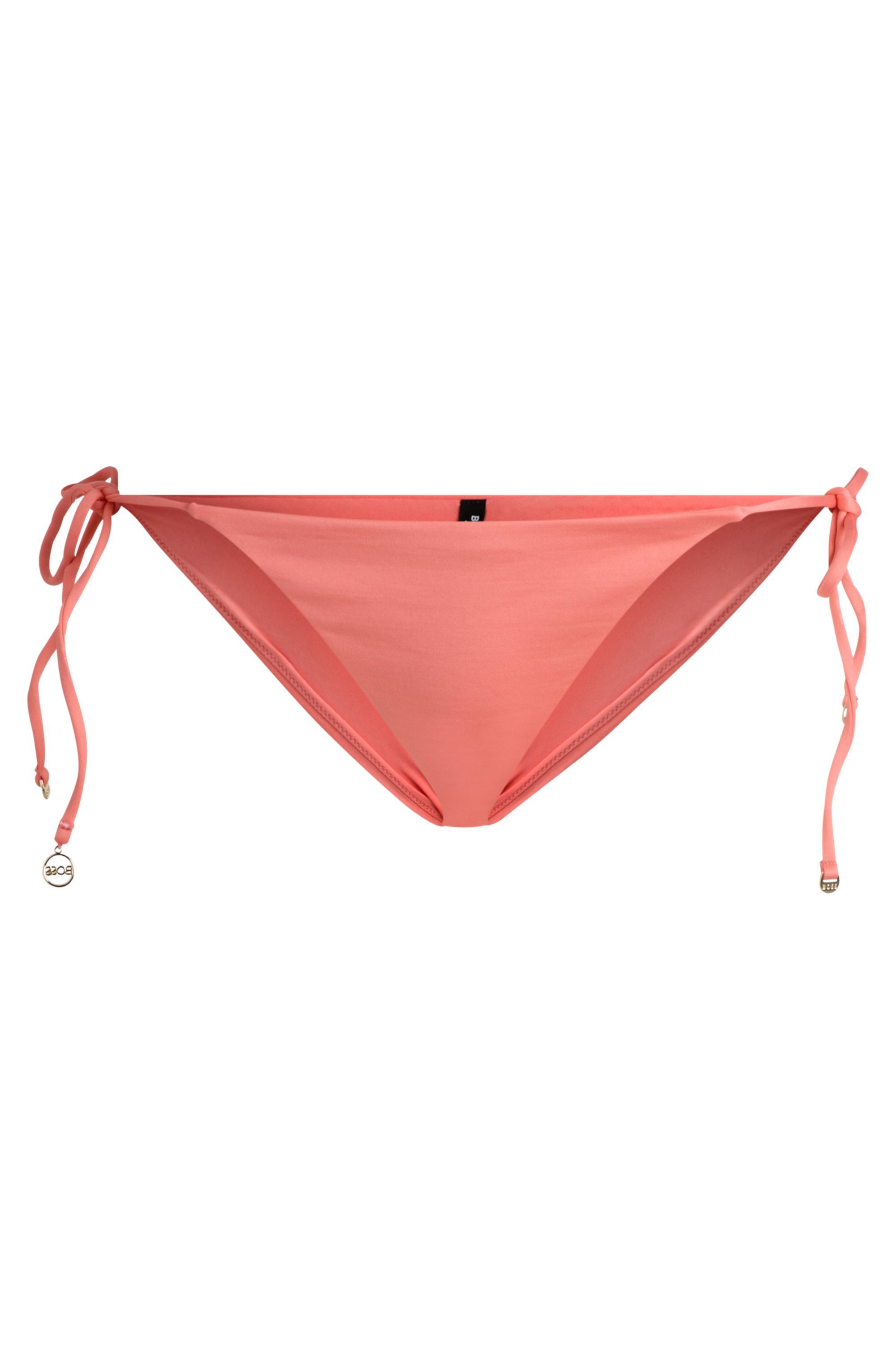 BOSS Bikinibroekje BELLA SIDE TIE met metalen logo