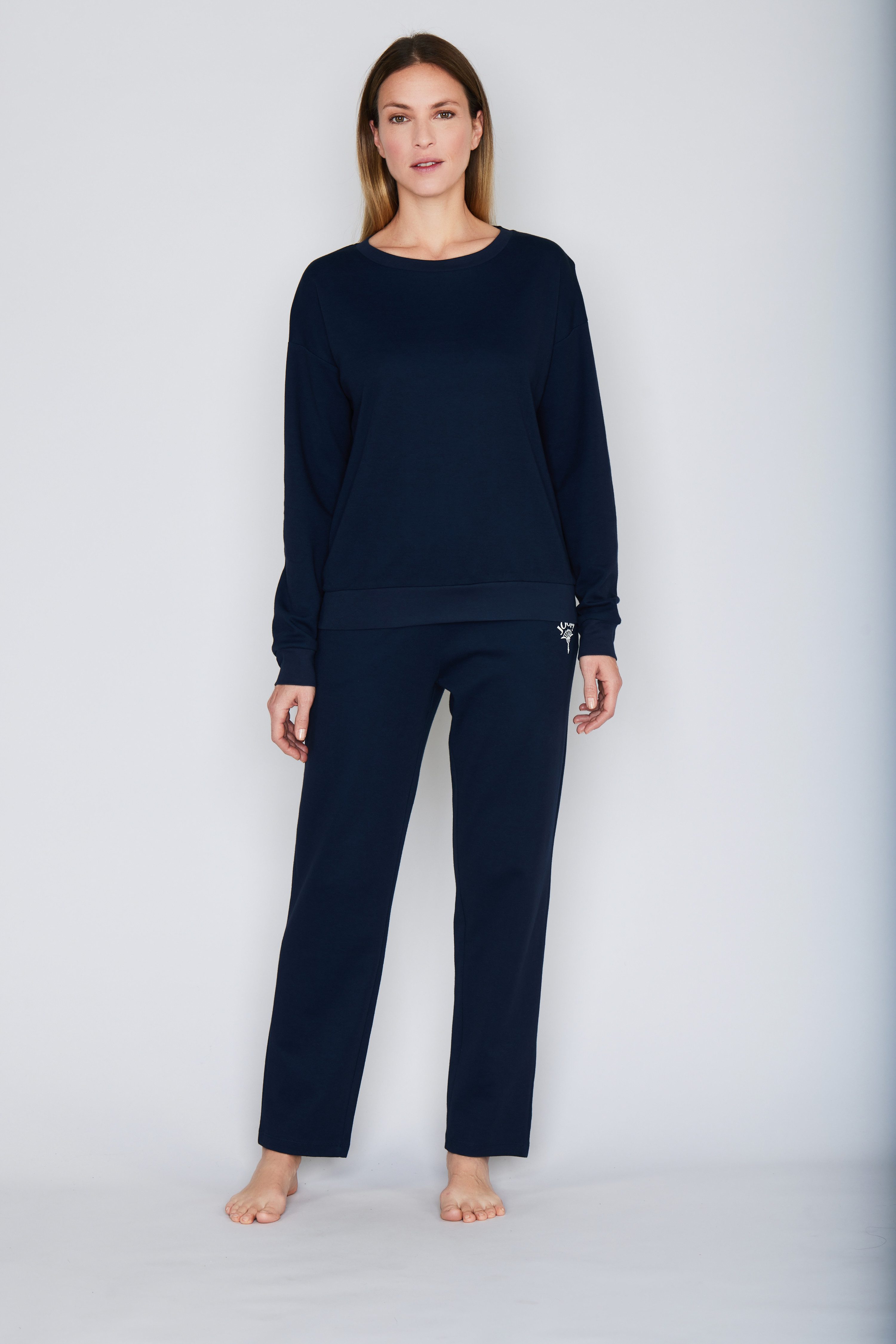 JOOP! Sweatshirt Comfort met opvallende logo-print op de achterkant