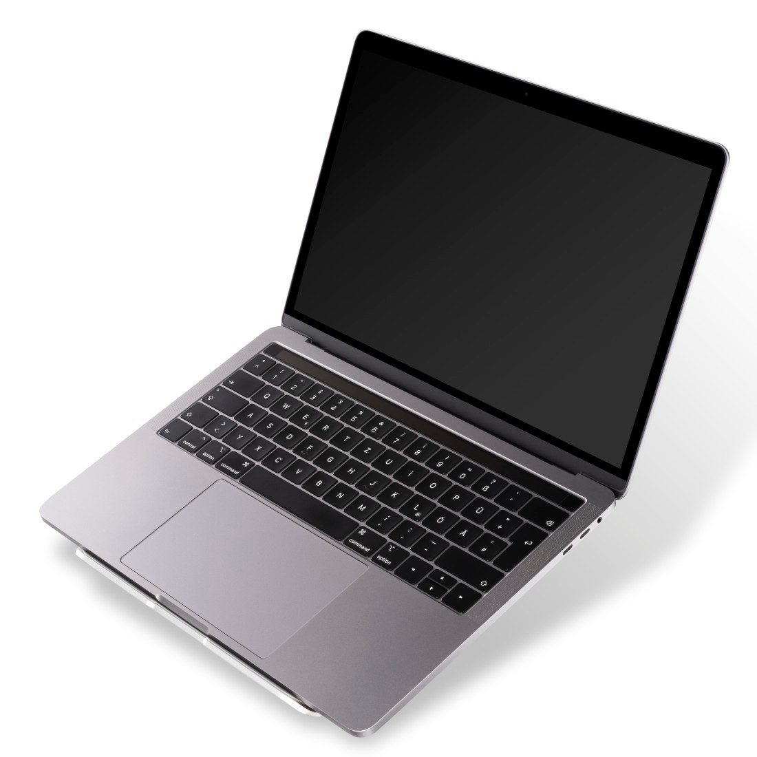 Hama Laptop standaard Laptopstandaard "Aluminium", opvouwbaar, tot 40 cm (15,6"), zilverkleur