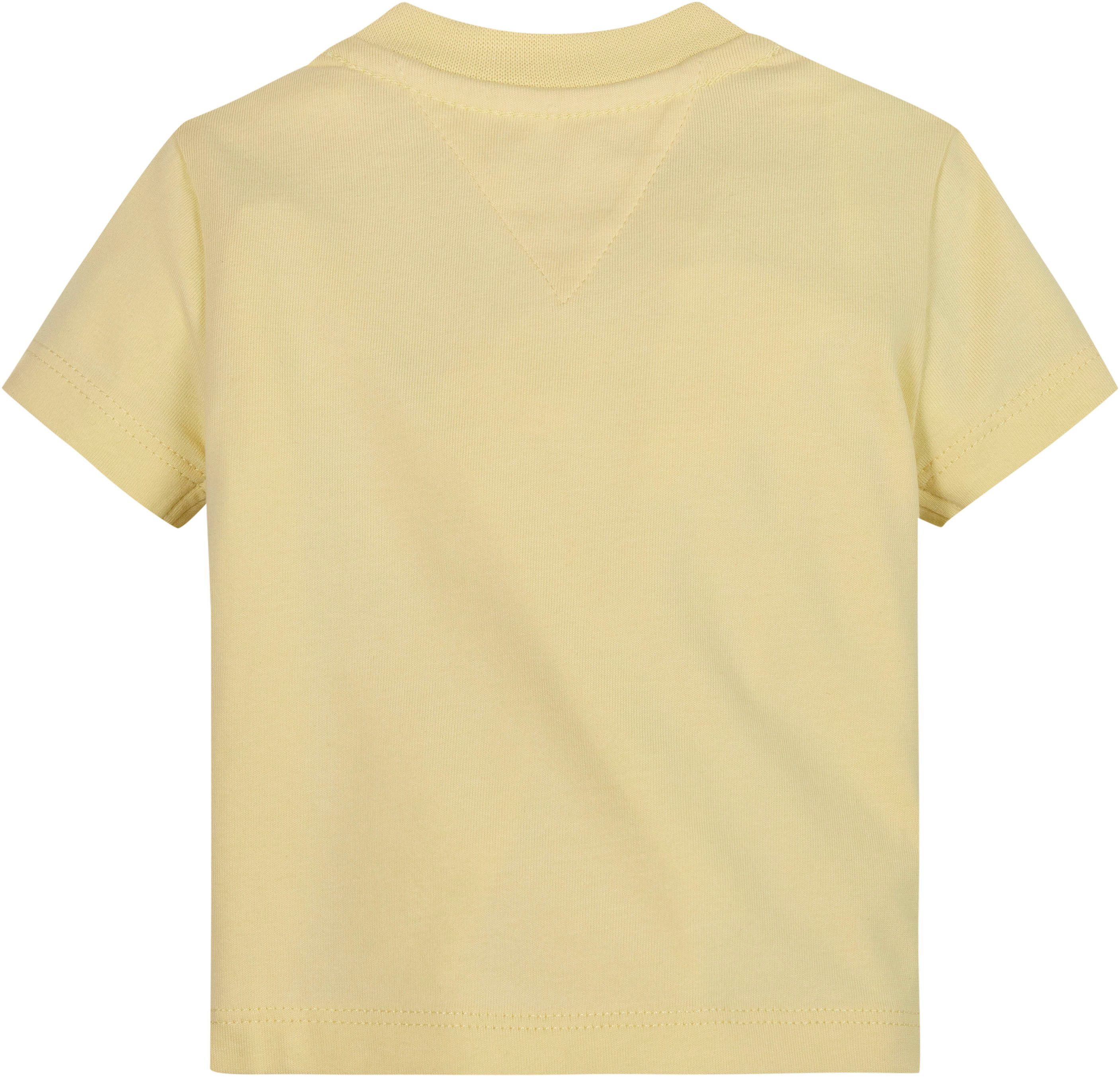 Tommy Hilfiger Shirt met korte mouwen MONOTYPE OVAL REGULAR TEE SS Baby tot 2 jaar met logo-opdruk