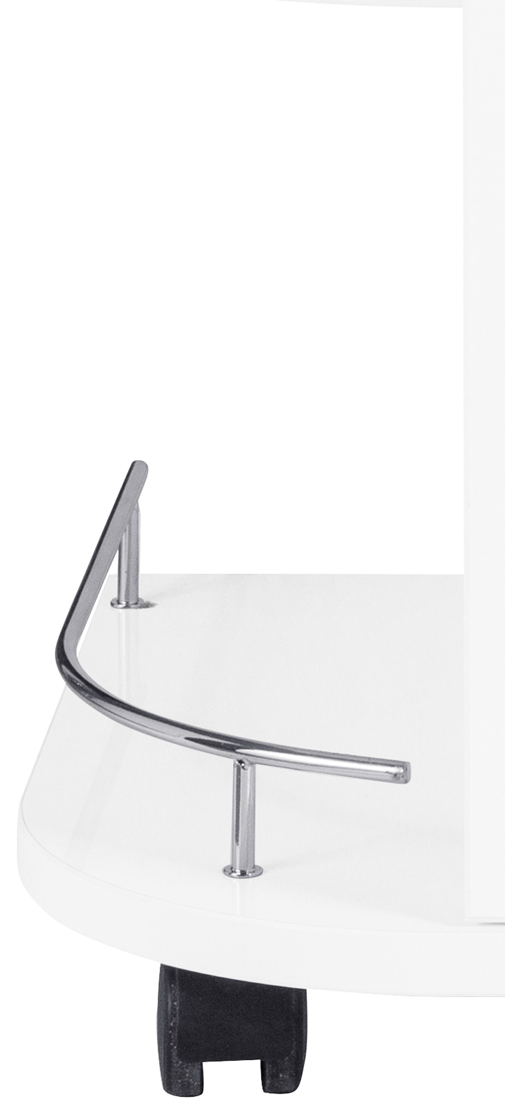 OPTIFIT Wastafelonderkast Napoli met soft-closefunctie en wieltjes, breedte 60 cm