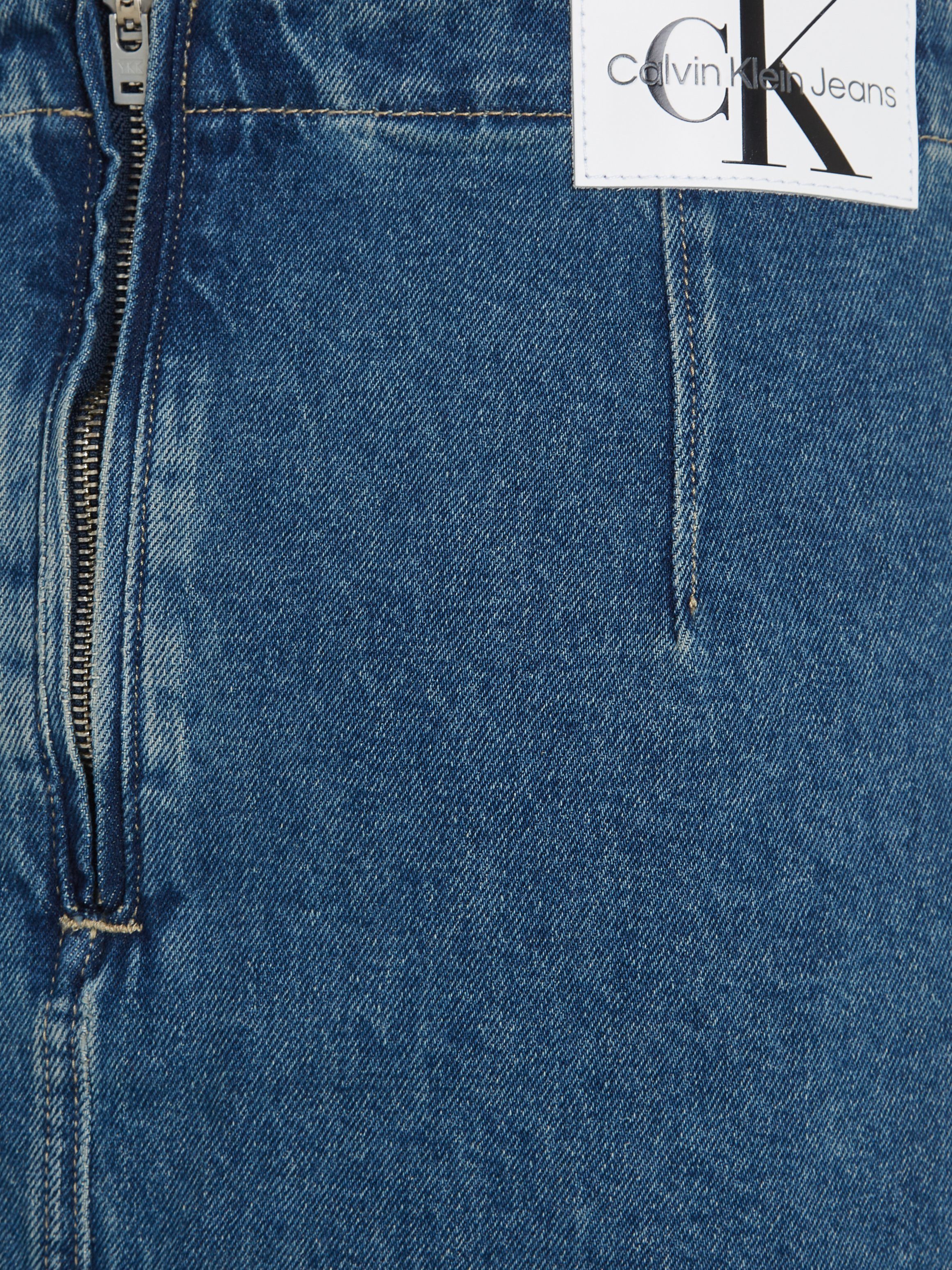 Calvin Klein Jeans rok DARTED DENIM SKIRT
