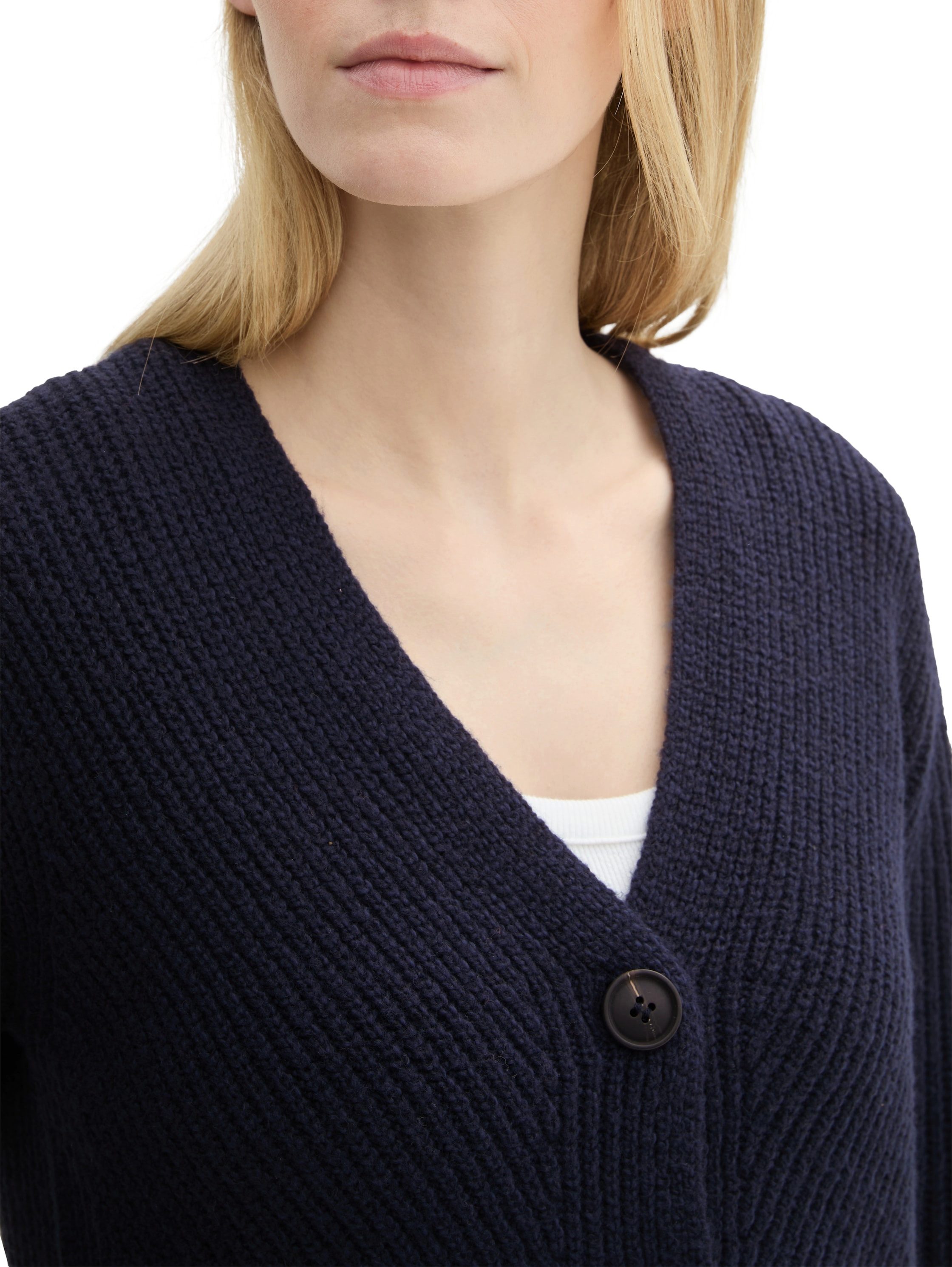 Tom Tailor Vest met knoopsluiting