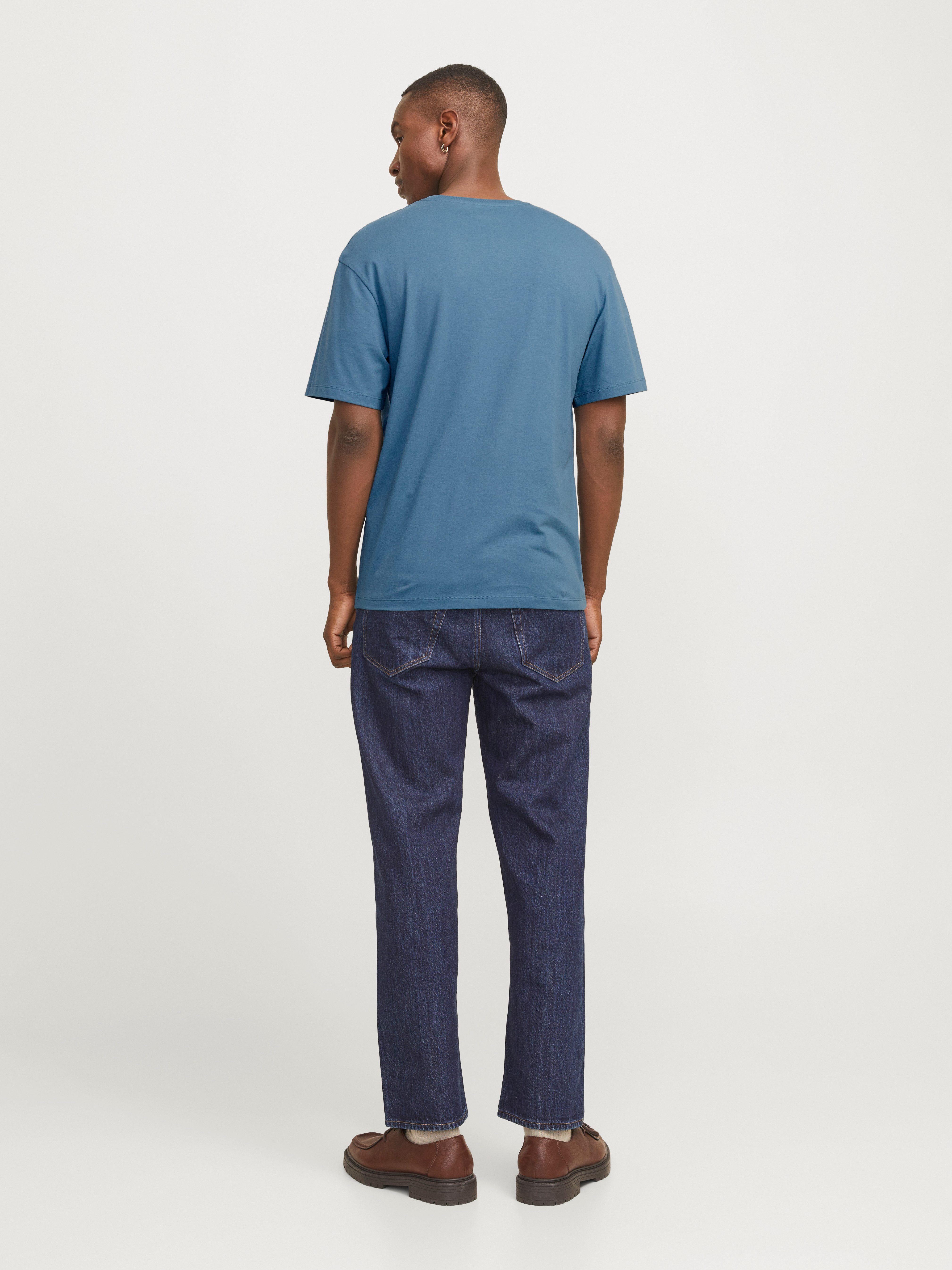 Jack & Jones Shirt met ronde hals JJECORP GRAPHIC TEE SS O-NECK NOOS
