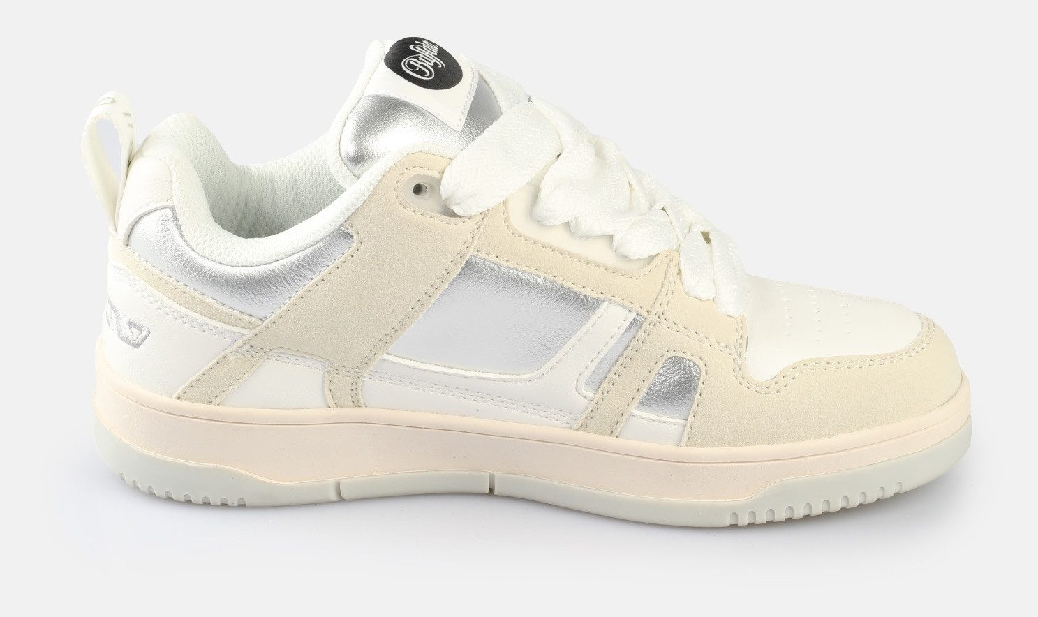 Buffalo Plateausneakers Azalia LO Basketsneaker, lage schoen, veterschoen met Memory Foam binnenzool