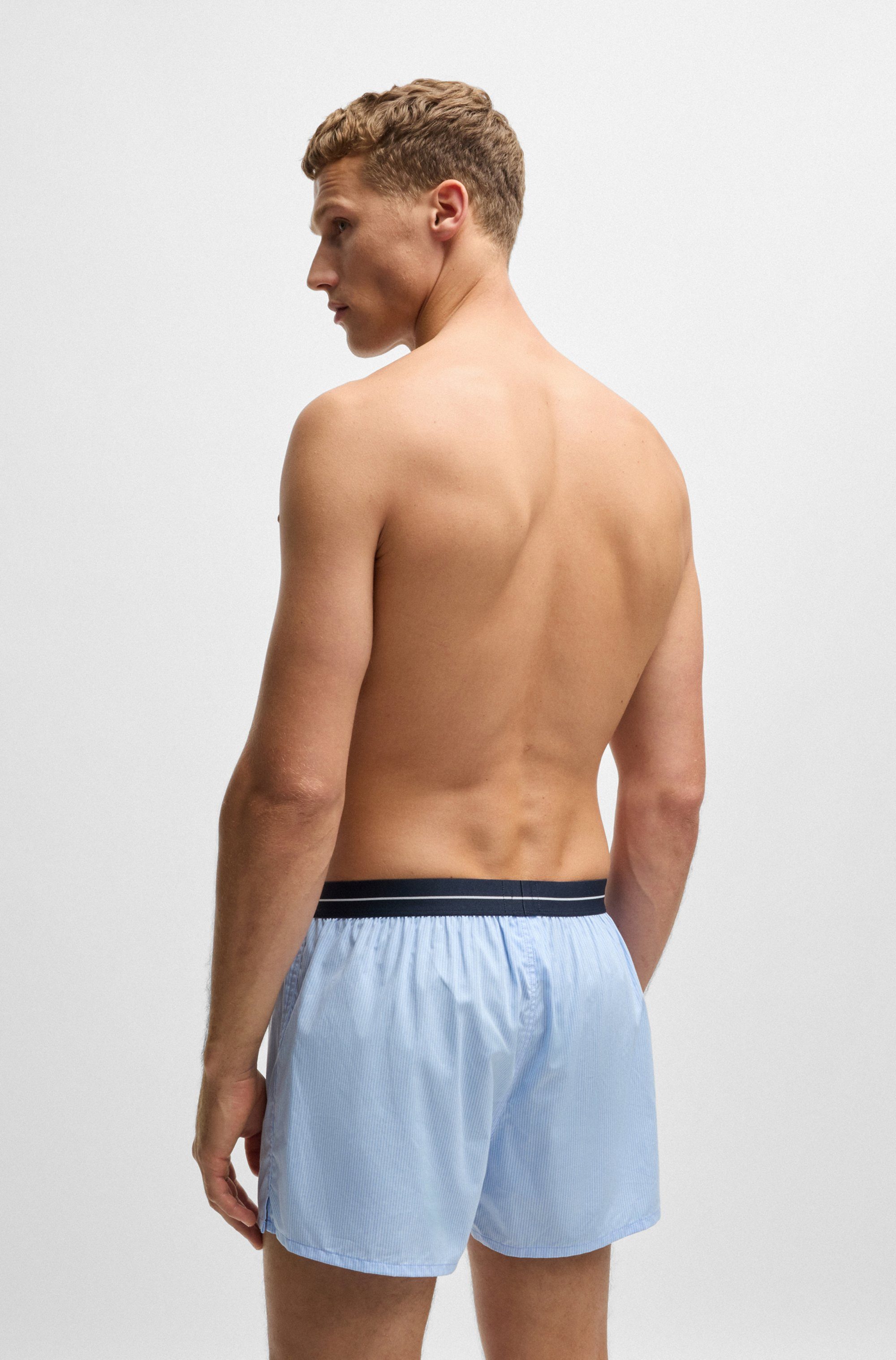 BOSS Geweven boxershort NOS Boxer EW 2P (Set van 2)