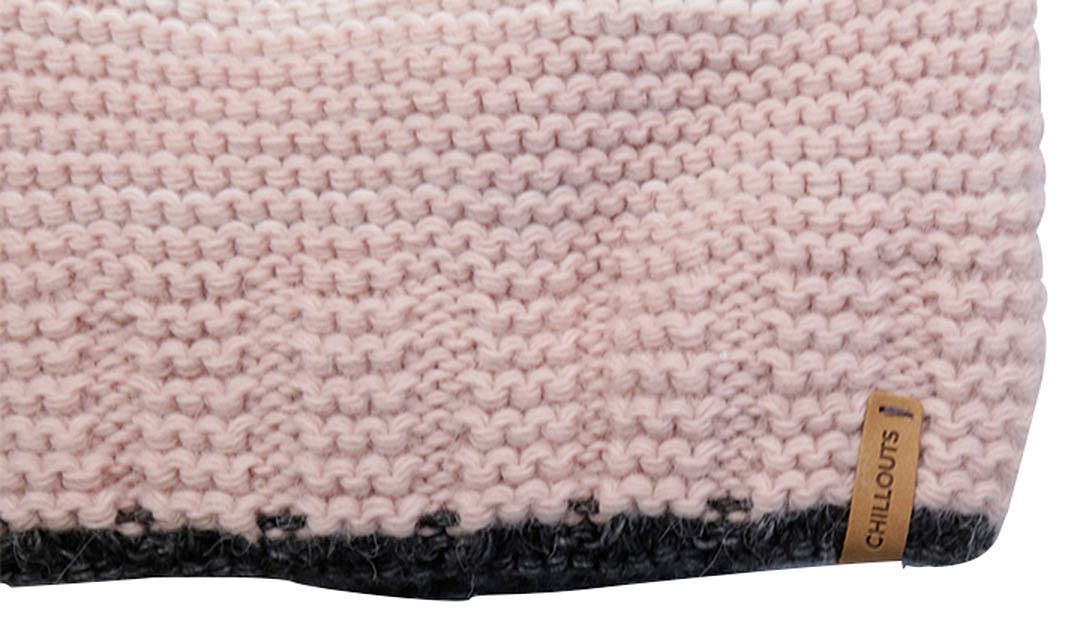 chillouts Muts met pompon Klara Hat met afneembare kunstbont pompon
