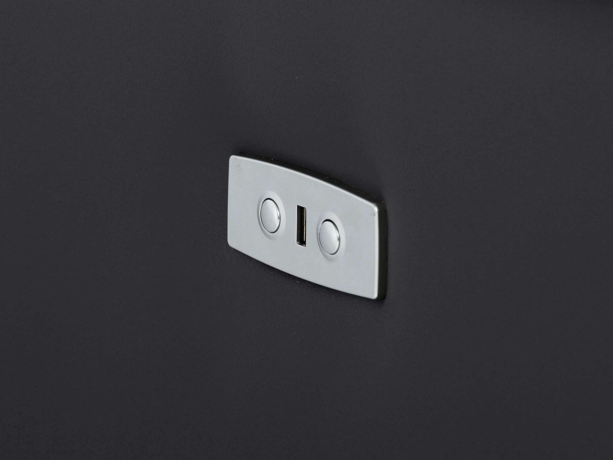 Home affaire 3-zitsbank Binado met handmatige of elektrische relaxfunctie met usb-aansluiting