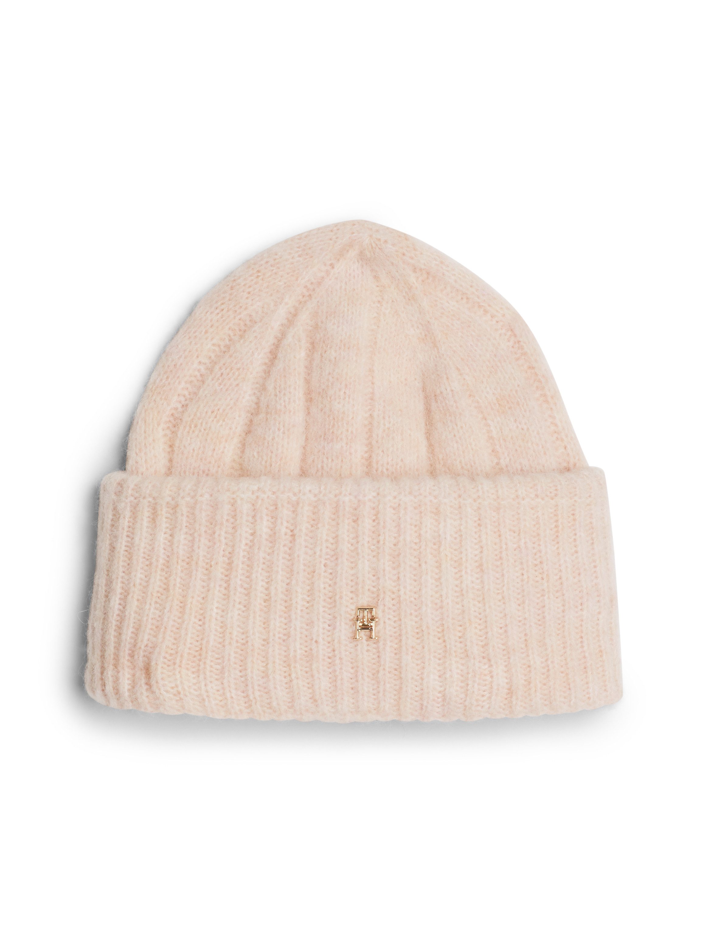 Tommy Hilfiger Beanie TH TIMELESS BEANIE met monogram-embleem