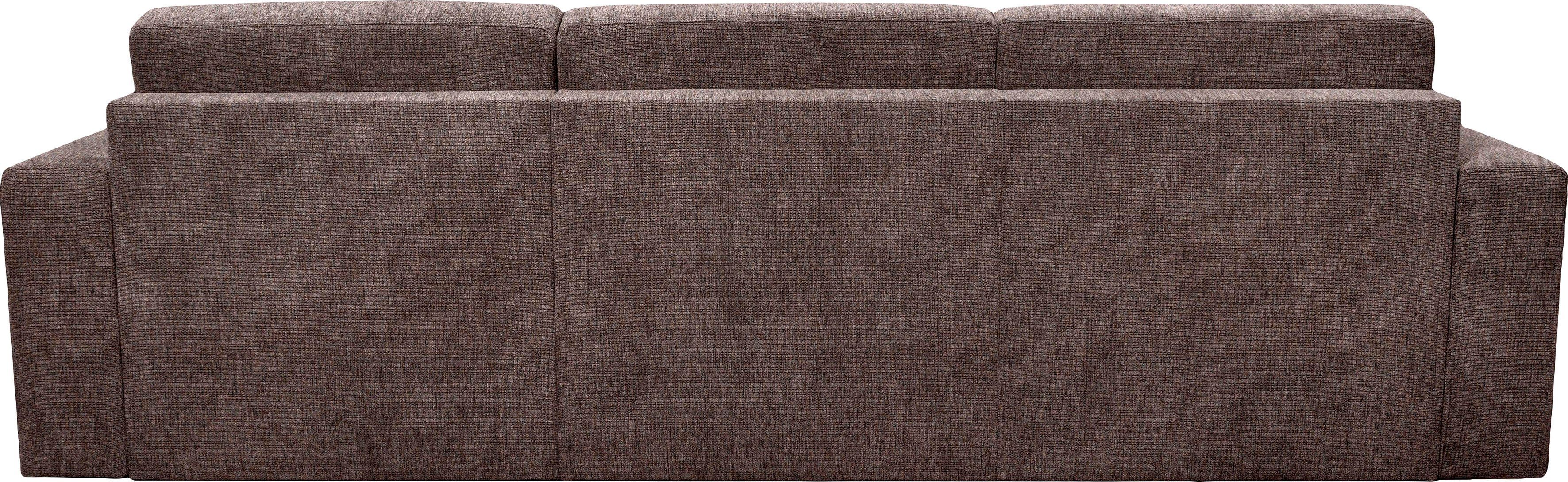 Home affaire Hoekbank Roma "L" slaapfunctie, met ondervering Matras hoogte 14 cm, ligmaat ca 163x198 cm, L-vorm