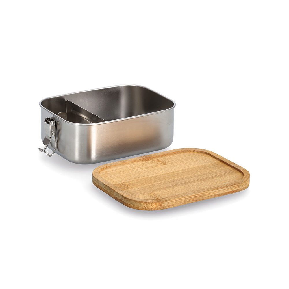 Zeller Present Lunchbox hoogwaardige roestvrijstalen brooddoos (1-delig)