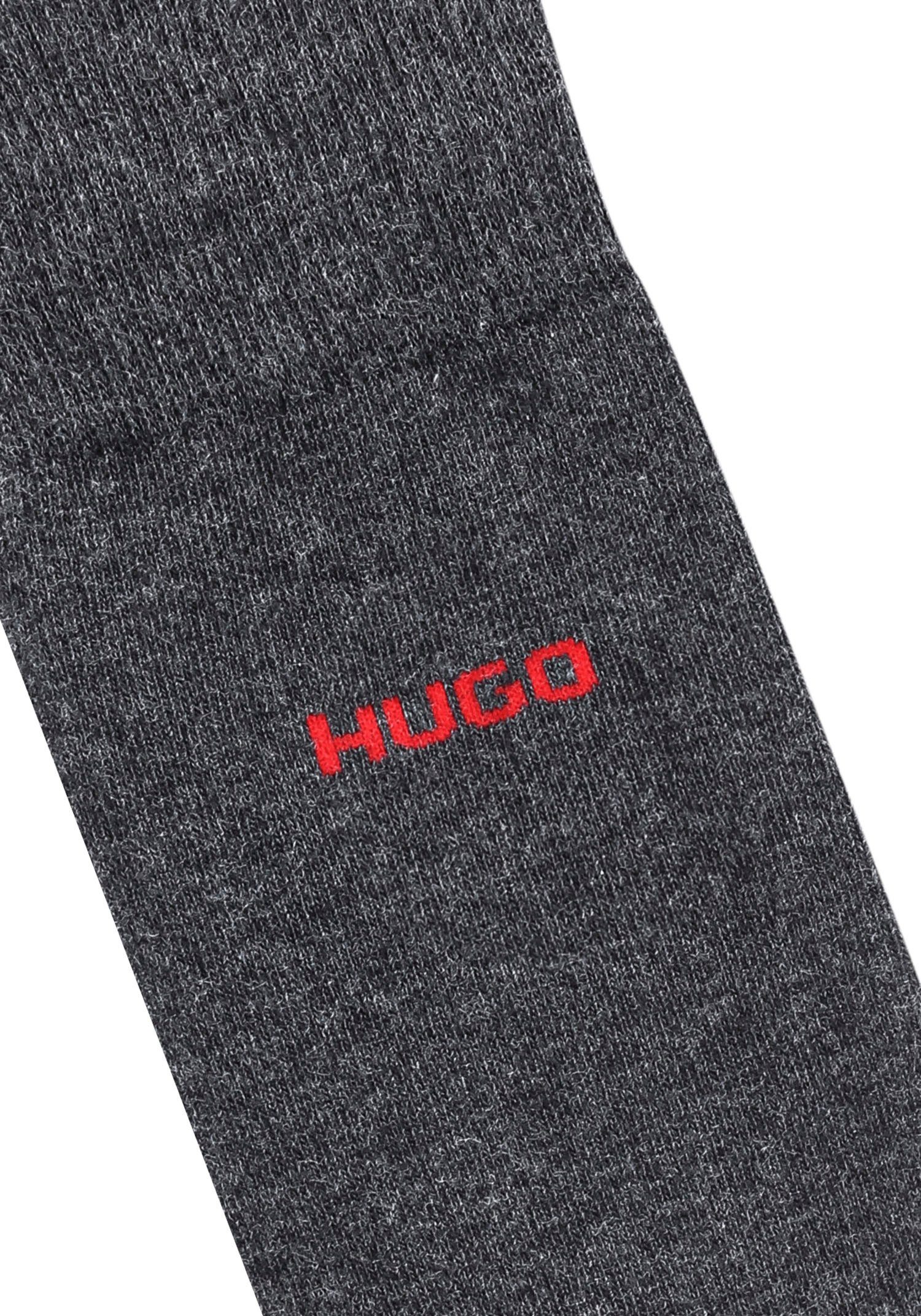 HUGO underwear Business-sokken 2P RS Uni CC met contrasterende hugo logo-opschrift (2 paar, Set van 2)