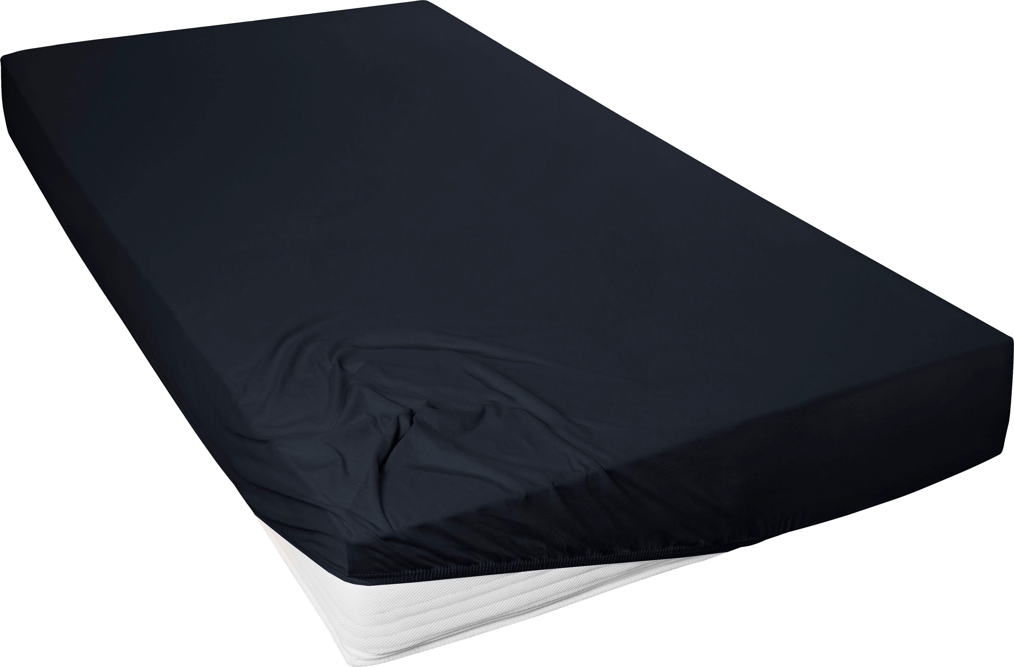 Primera Hoeslaken Mako-fijnjersey hoeslaken Geschikt voor standaardmatrassen tot 22 cm, 100% katoen (1 stuk) hoeslakens maat 180-200 cm x 200 cm