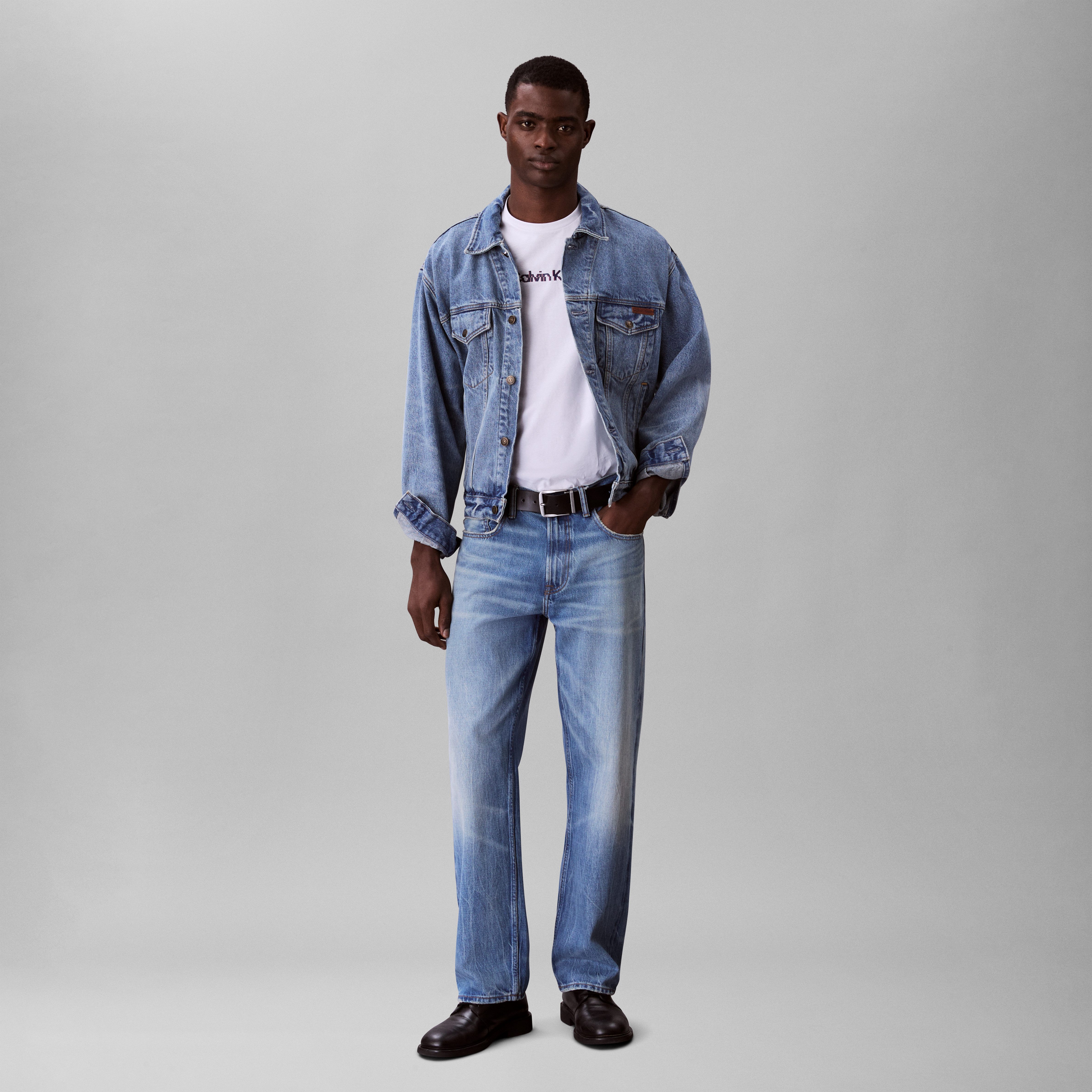 Calvin Klein T-shirt SS GLITCHED LOGO EU CLASSIC TEE