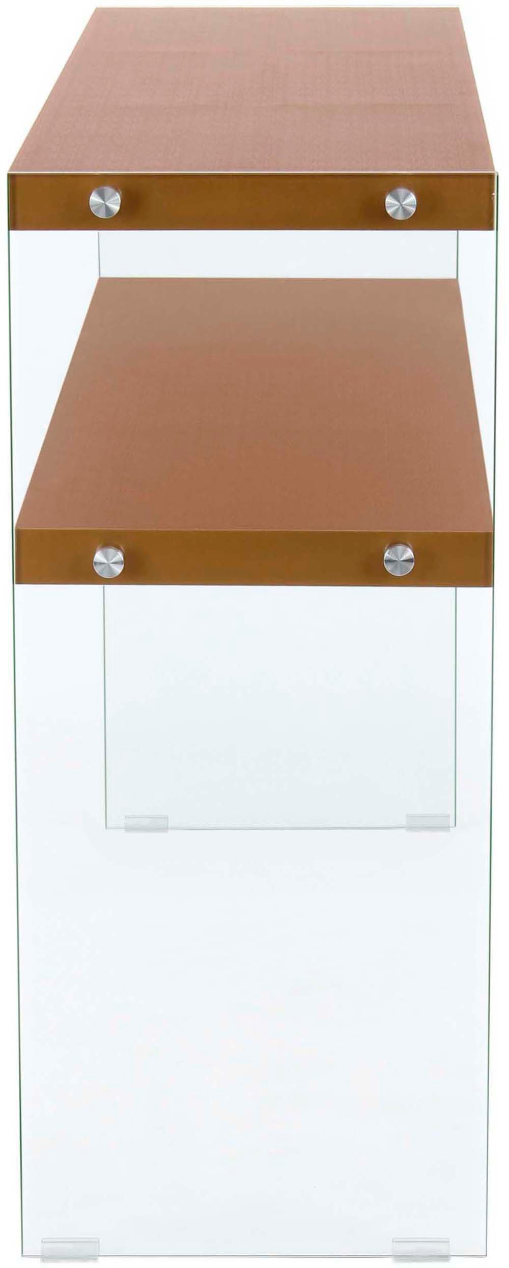 Kayoom Sidetable Elementary, vierkante vorm, veel opslagruimte Oppervlakken, gehard glas, onderhoudsvriendelijk, effen ontwerp (1 stuk)