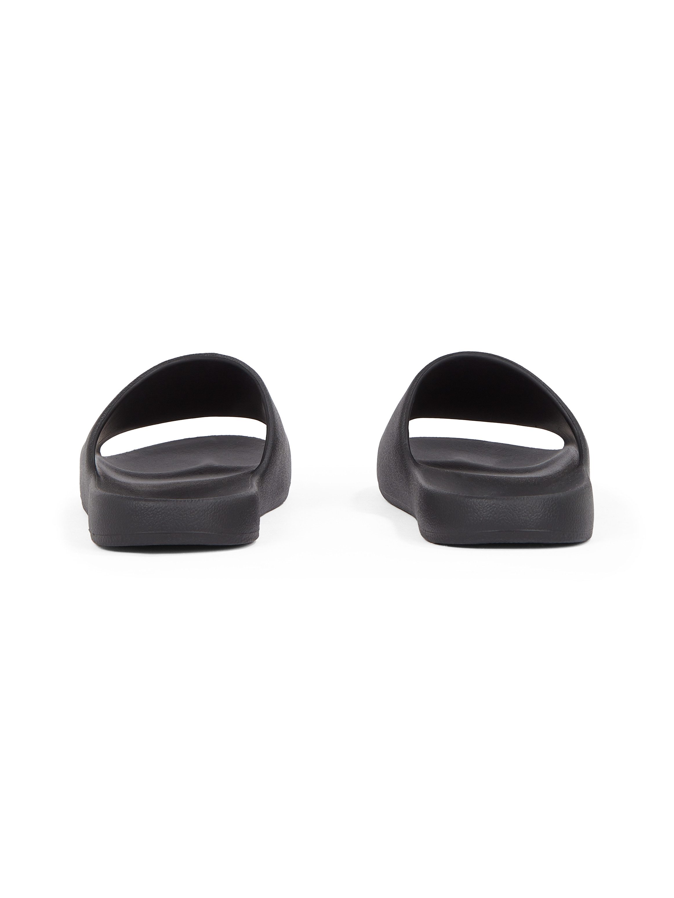 TOMMY JEANS Slippers TJM BASIC SANDAL , instapschoen, zomerschoen, comfort-schoen met logo-opdruk