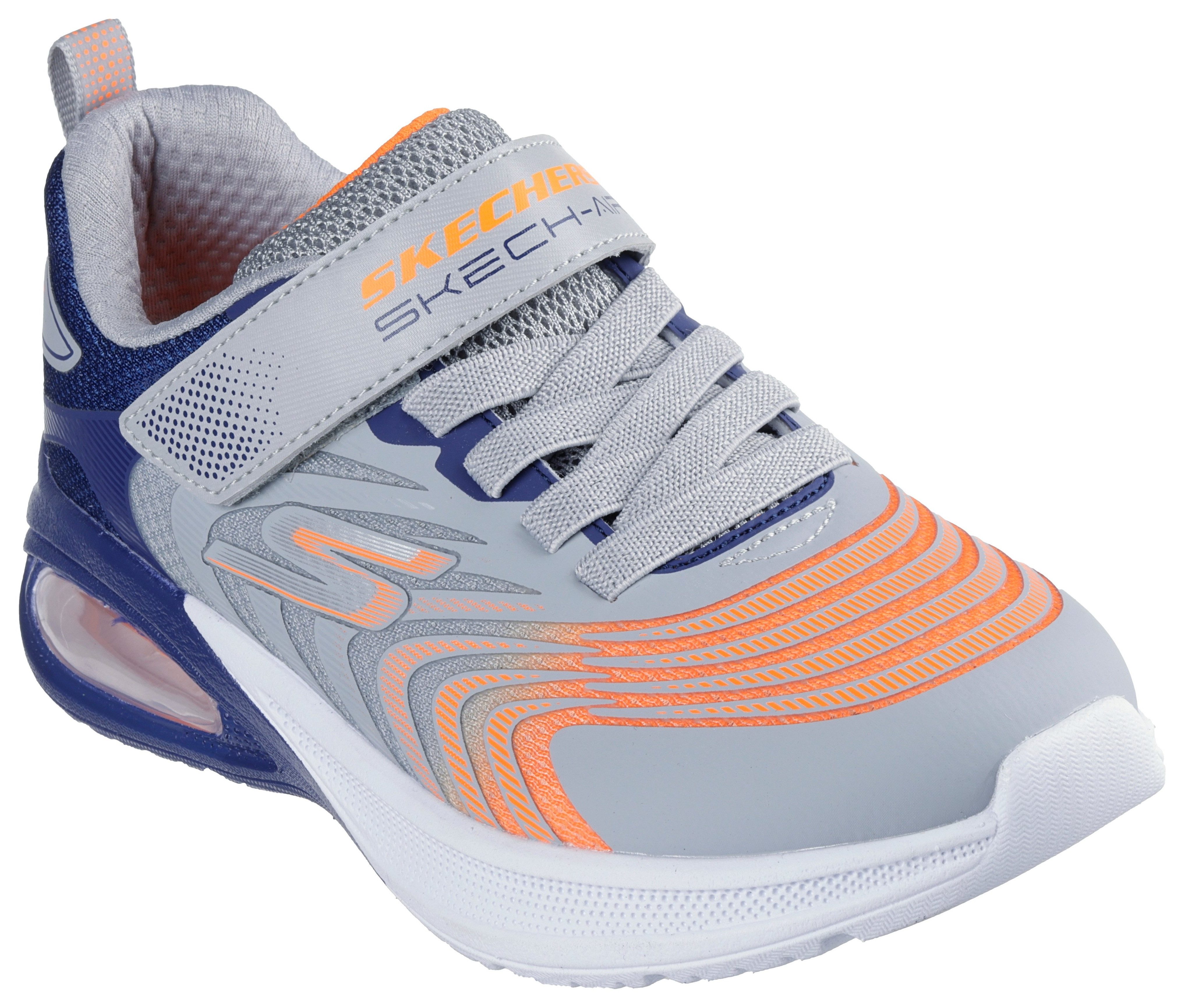 Skechers Sneakers MICROSPEC MAX ADVANCE jongens sneakers maat 32 grijs