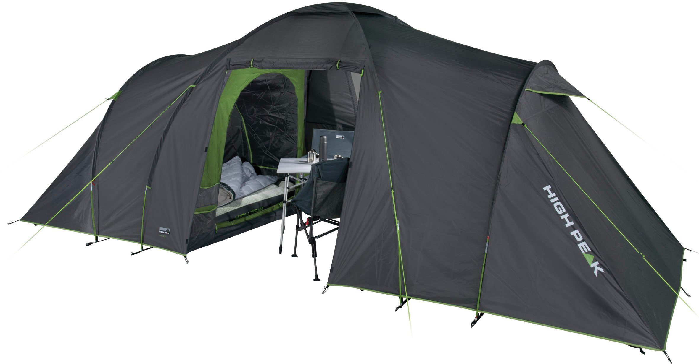 High Peak Koepeltent Como 6.0